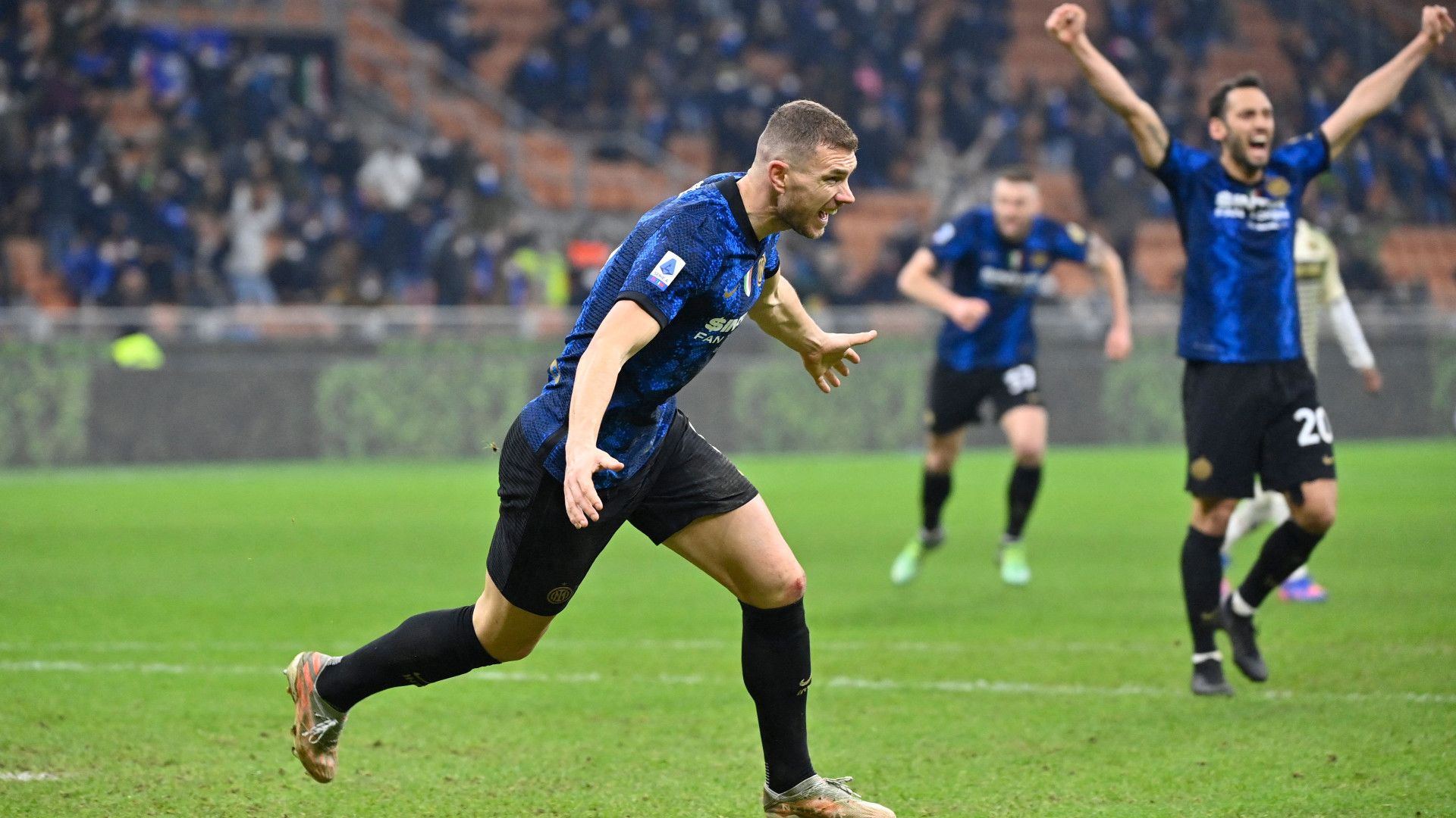 Edin Dzeko Inter Venezia Serie A 22012022