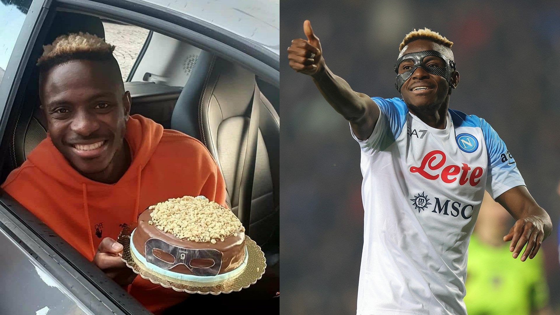 Victor Osimhen Cake GFX