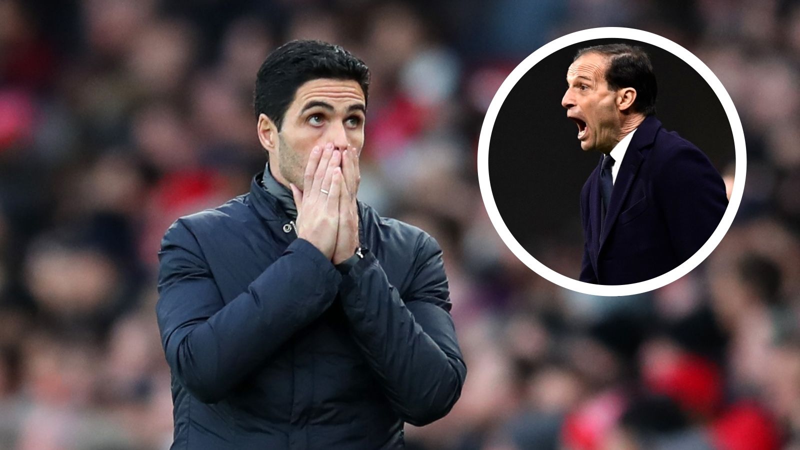 Mikel Arteta Massimiliano Allegri