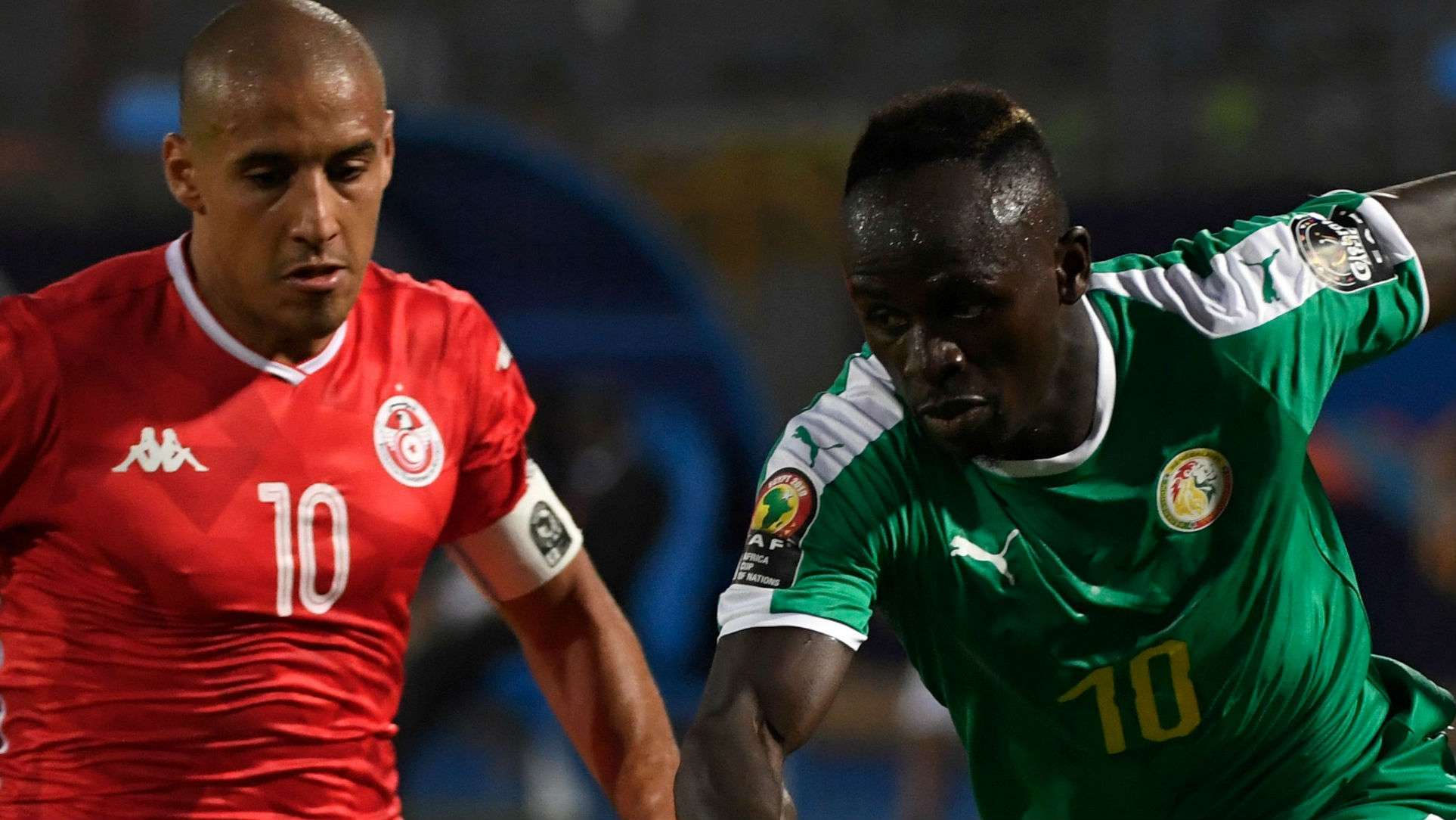 Tunisia Wahbi Khazri Sadio Mane Senegal