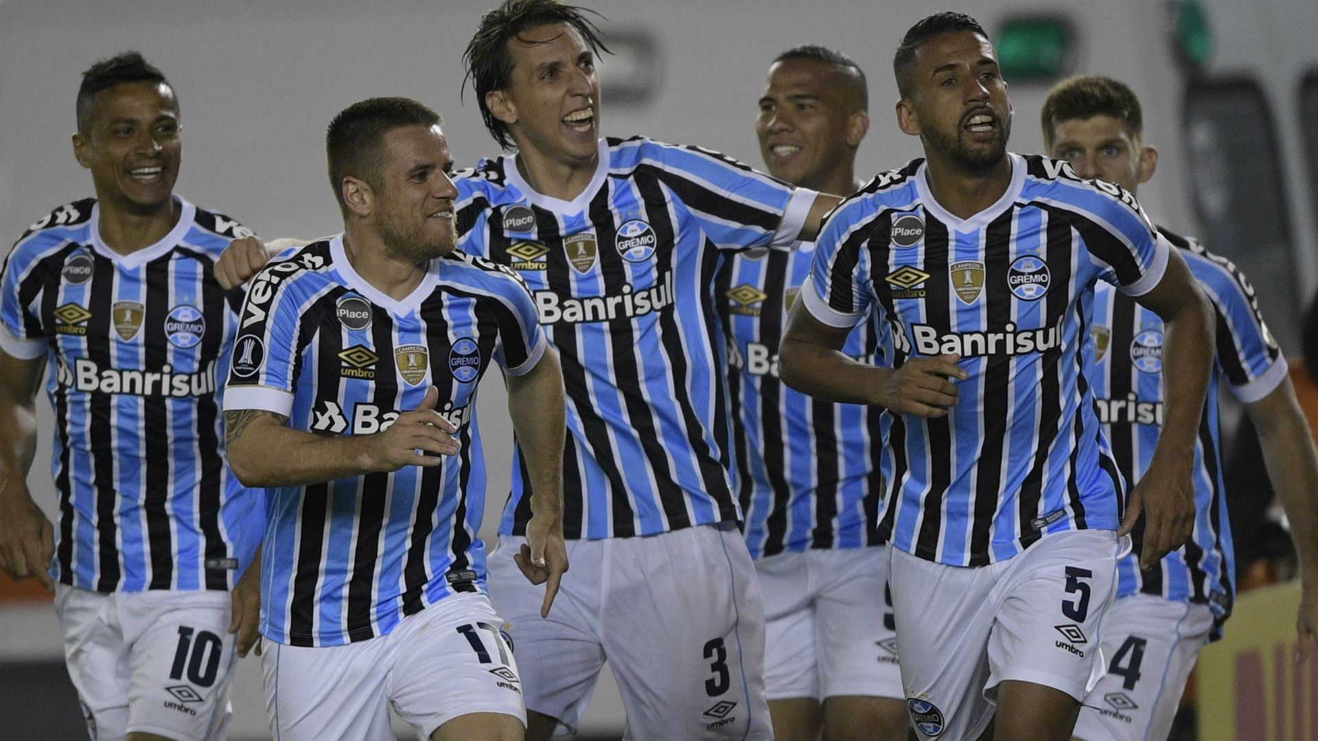 gol Michel River Plate Gremio Copa Libertadores 23102018