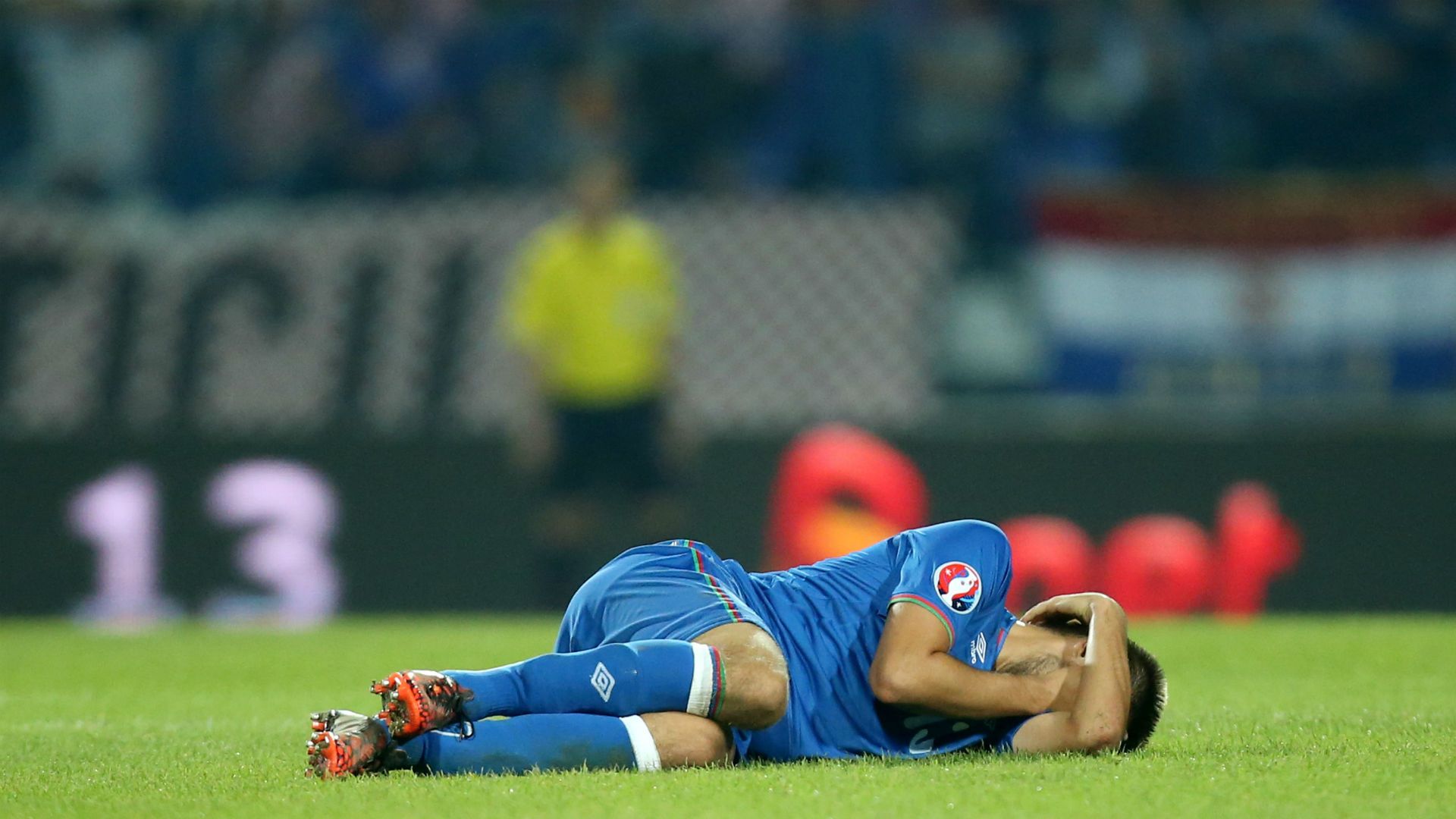 rashad sadygov - croatia 6 azerbaijan 0 - euro 2016 qualifiers - 13102014