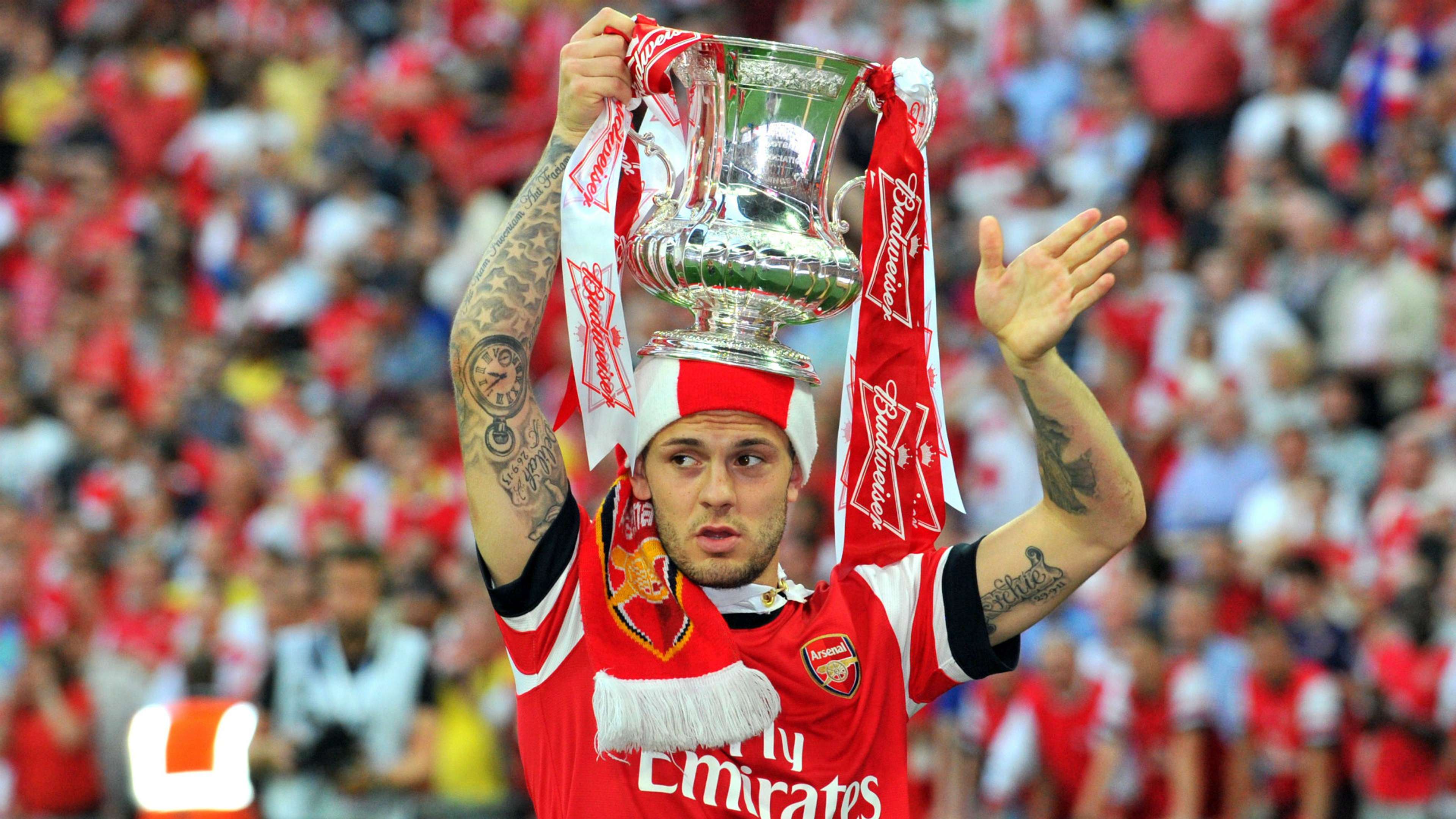 Jack Wilshere Arsenal FA Cup 2014