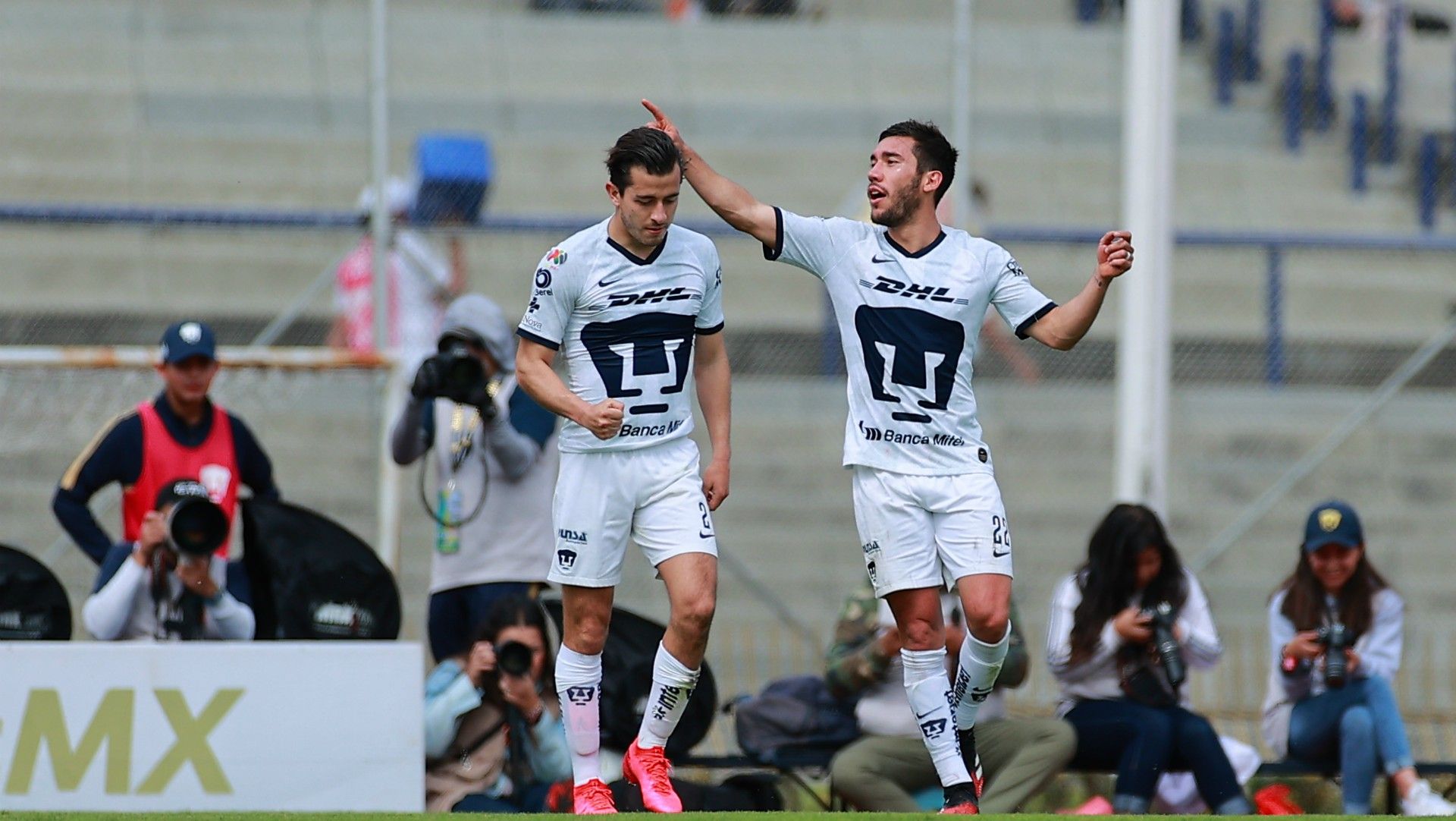 Pumas Juan Pablo Vigón Alan Mozo