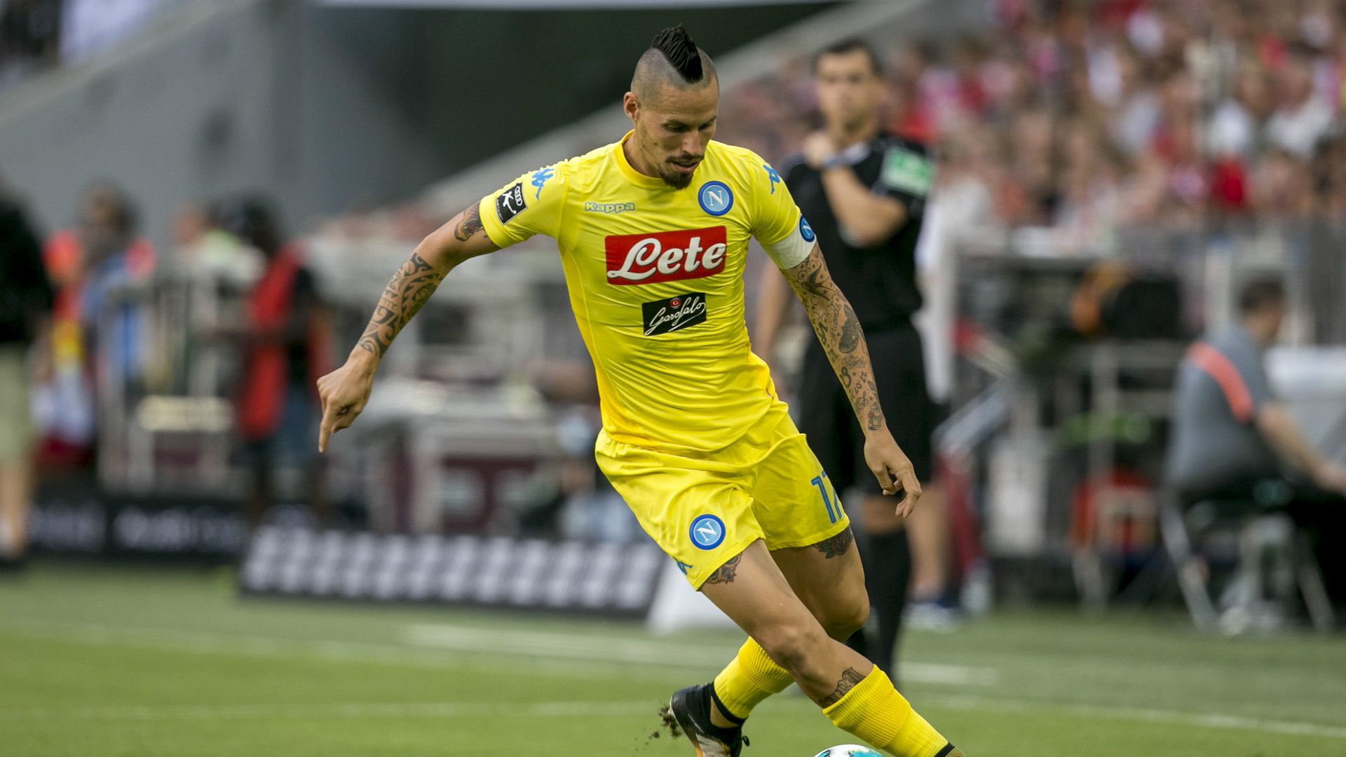 Marek Hamsik Atletico Madrid Napoli Audi Cup
