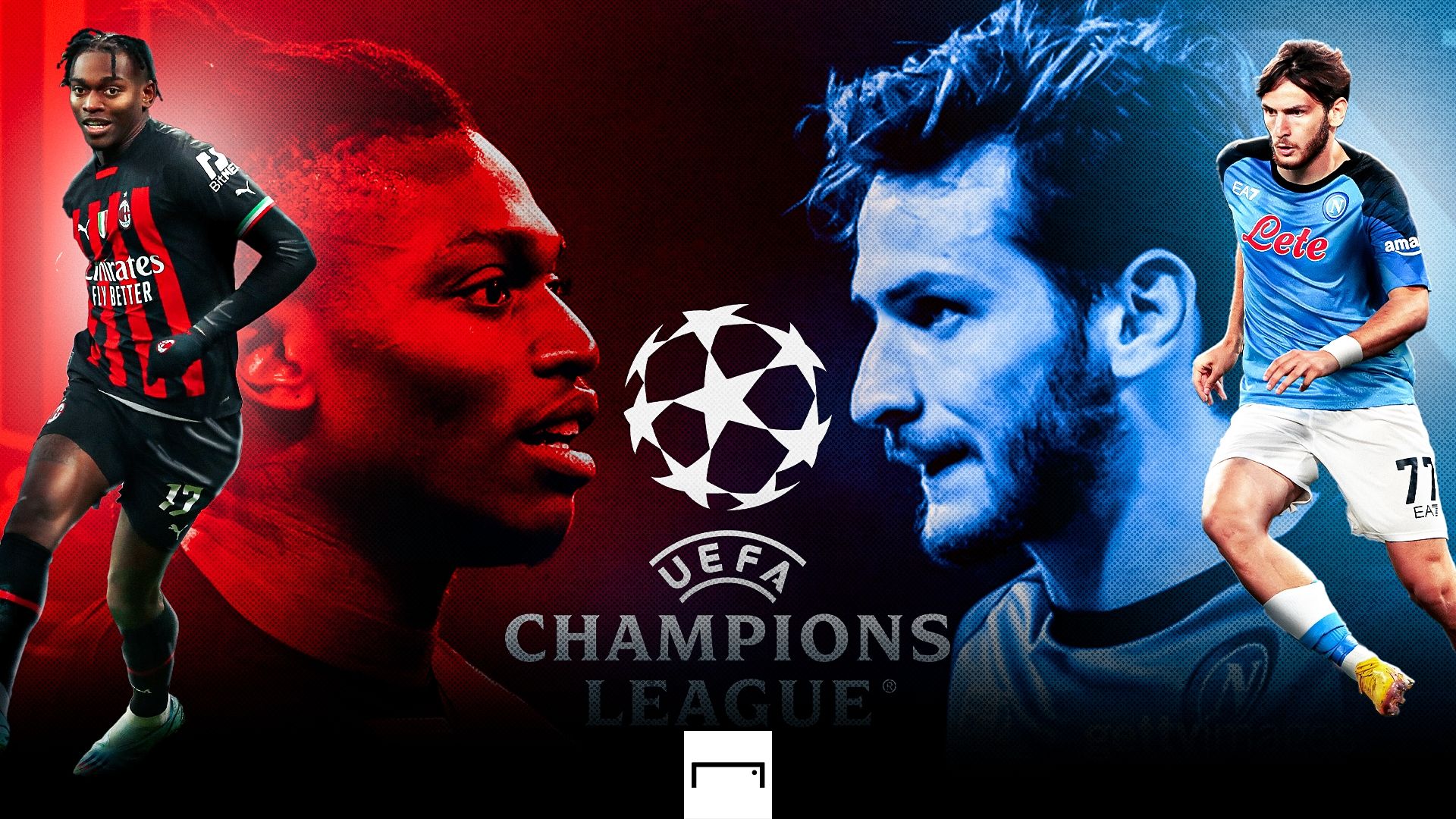 Milan Napoli Champions League GFX