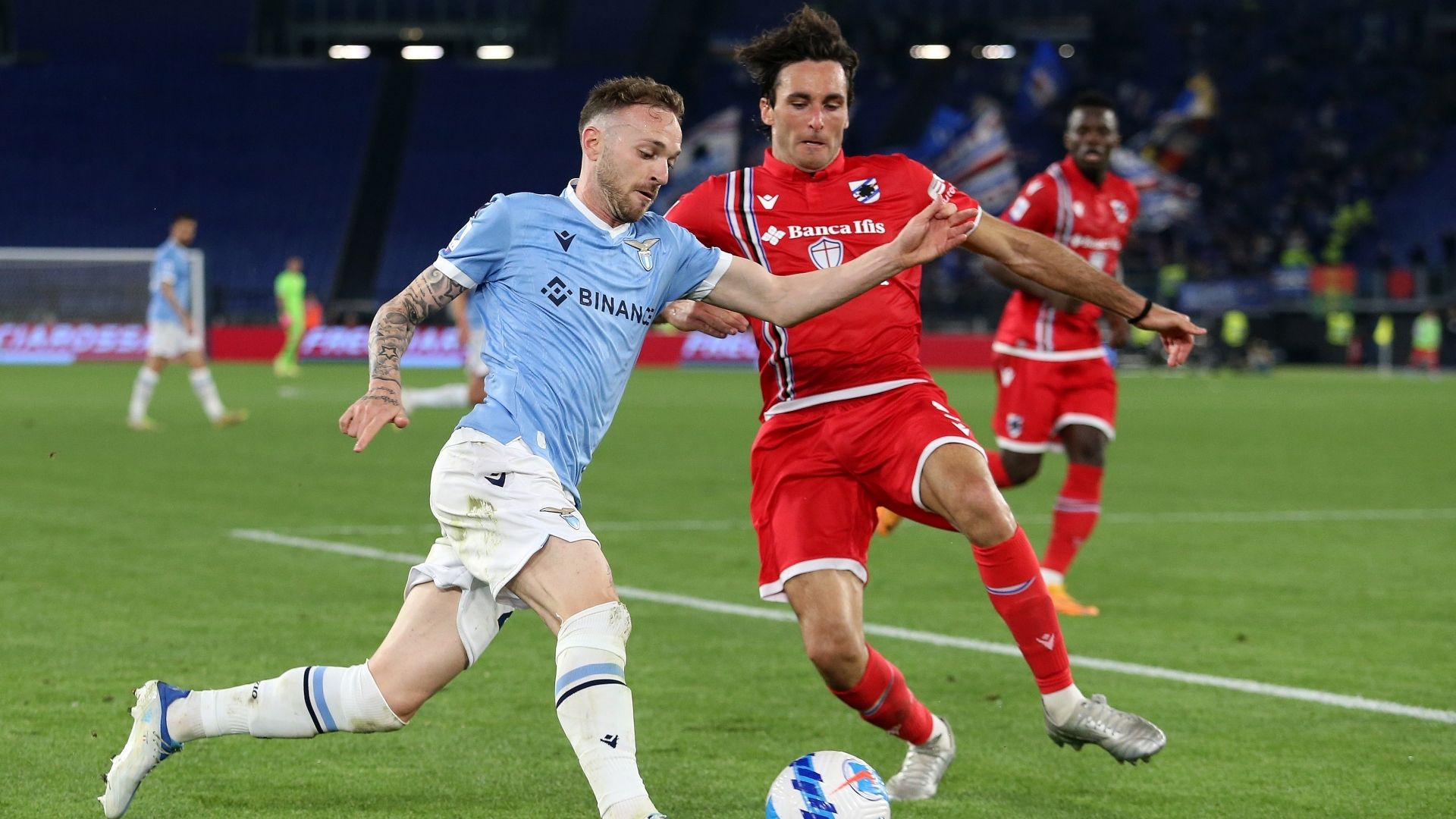 lazzari lazio sampdoria