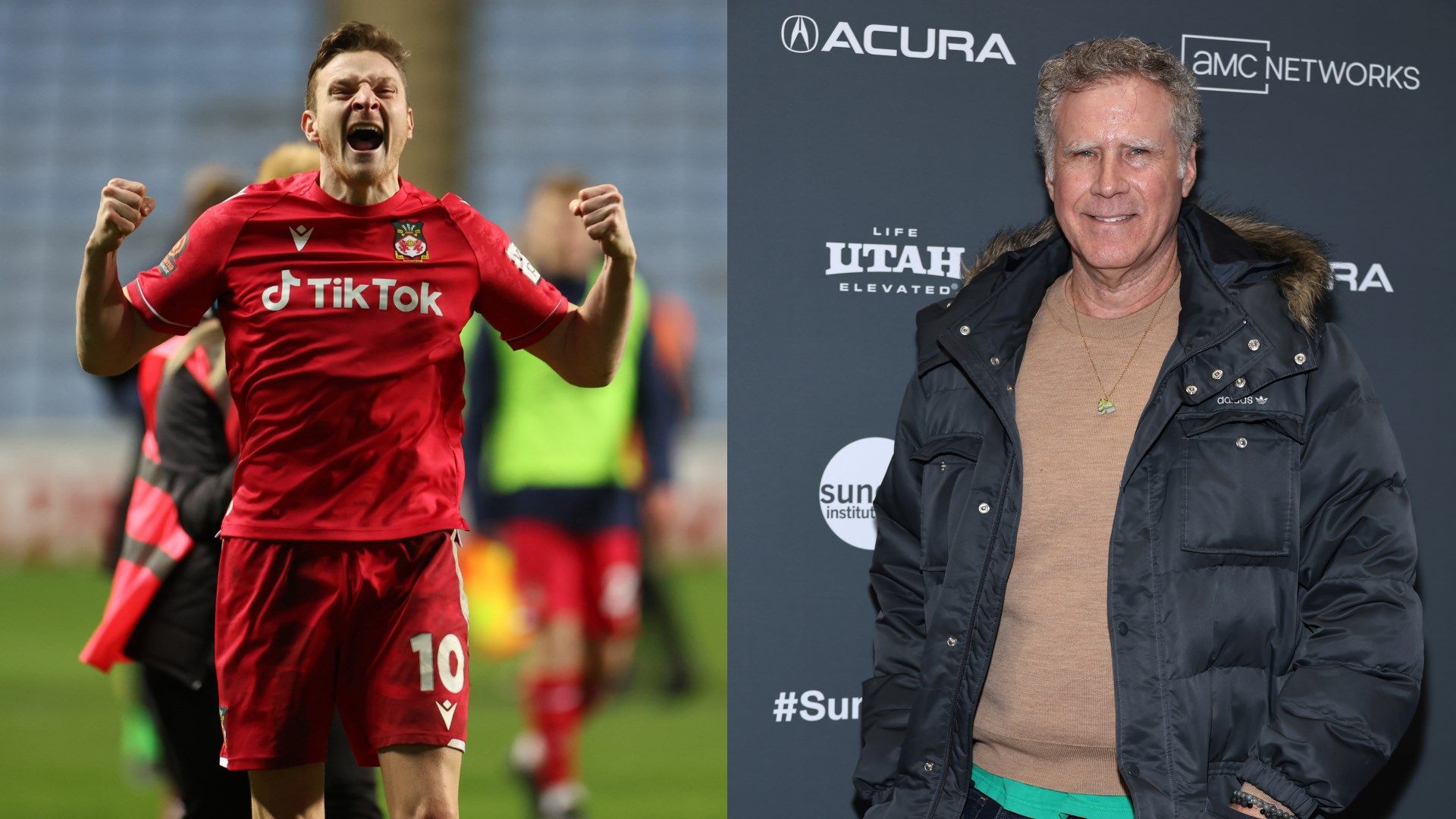 Paul Mullin Will Ferrell Wrexham