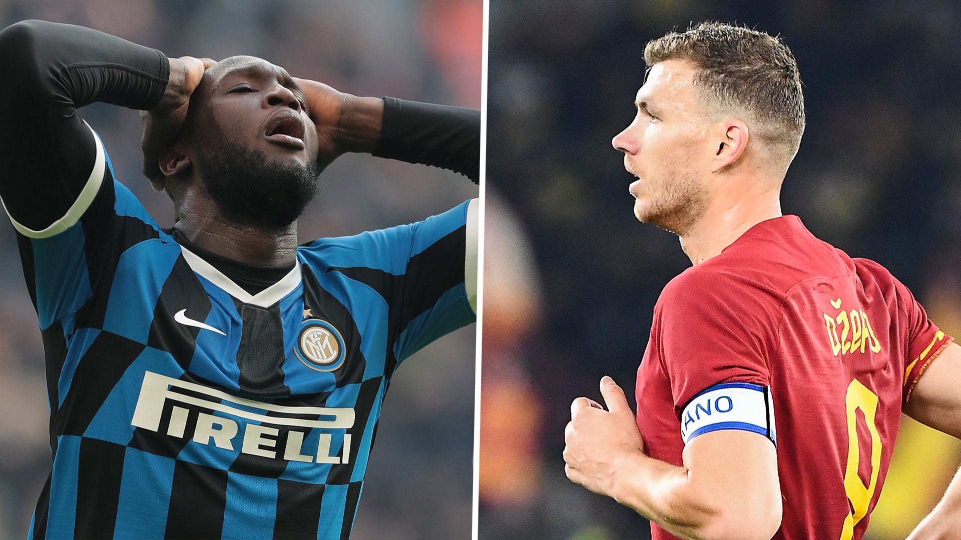 Romelu Lukaku, Edin Dzeko