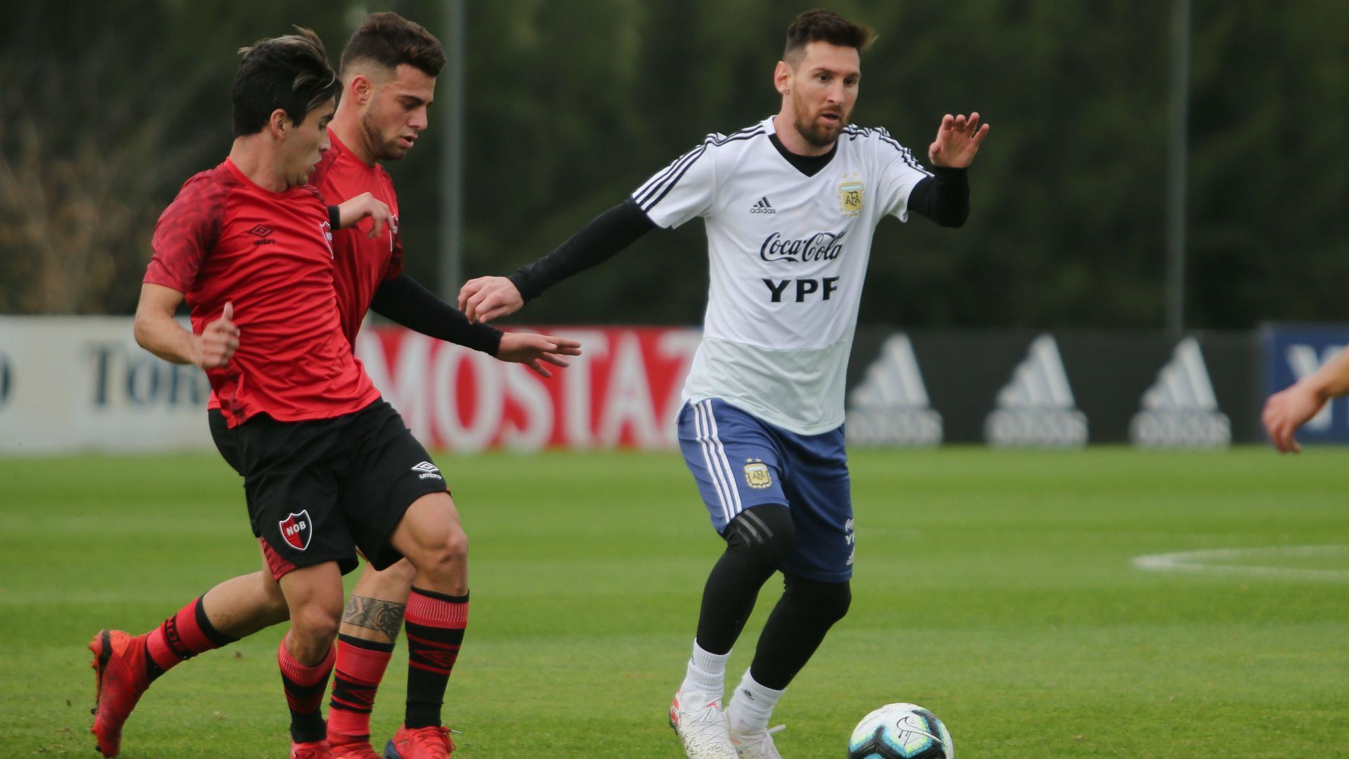 Lionel Messi Argentina Newells Amistoso 01062019