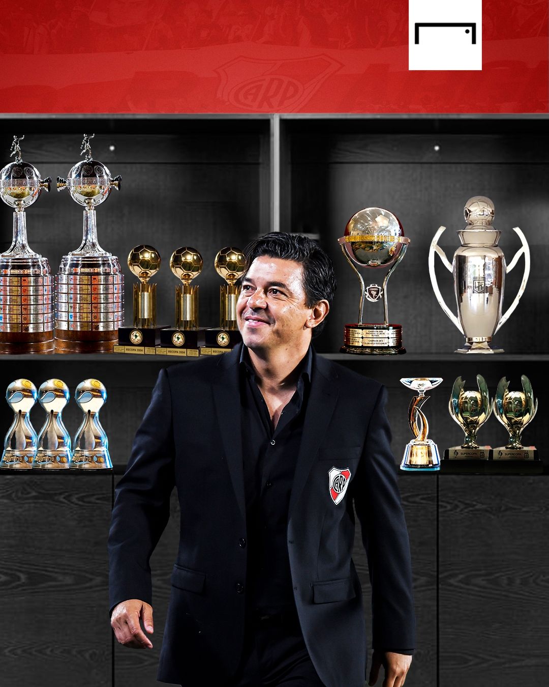 marcelo gallardo titulos river