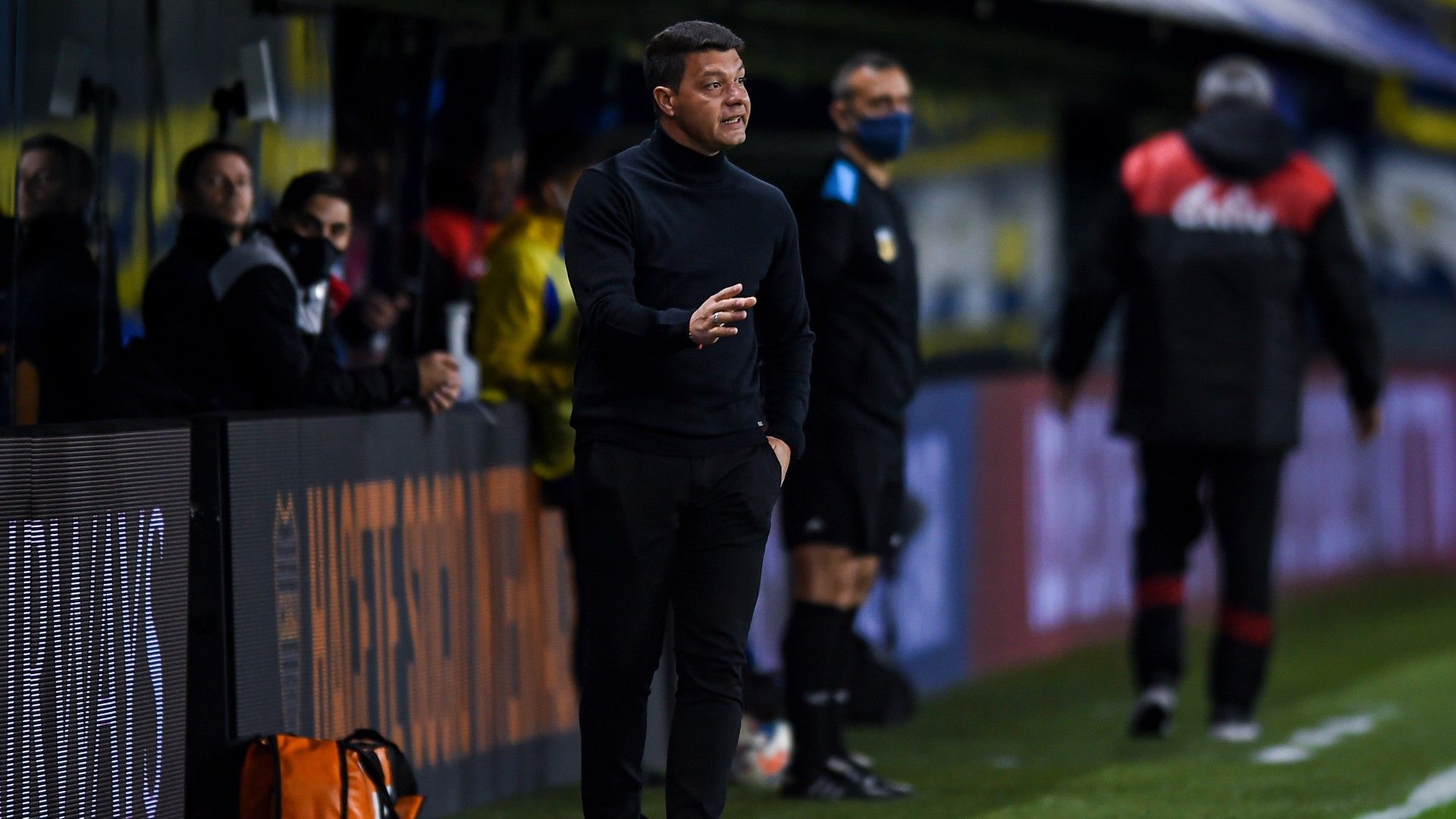 Sebastian Battaglia Boca Patronato Torneo Liga Profesional 21082021