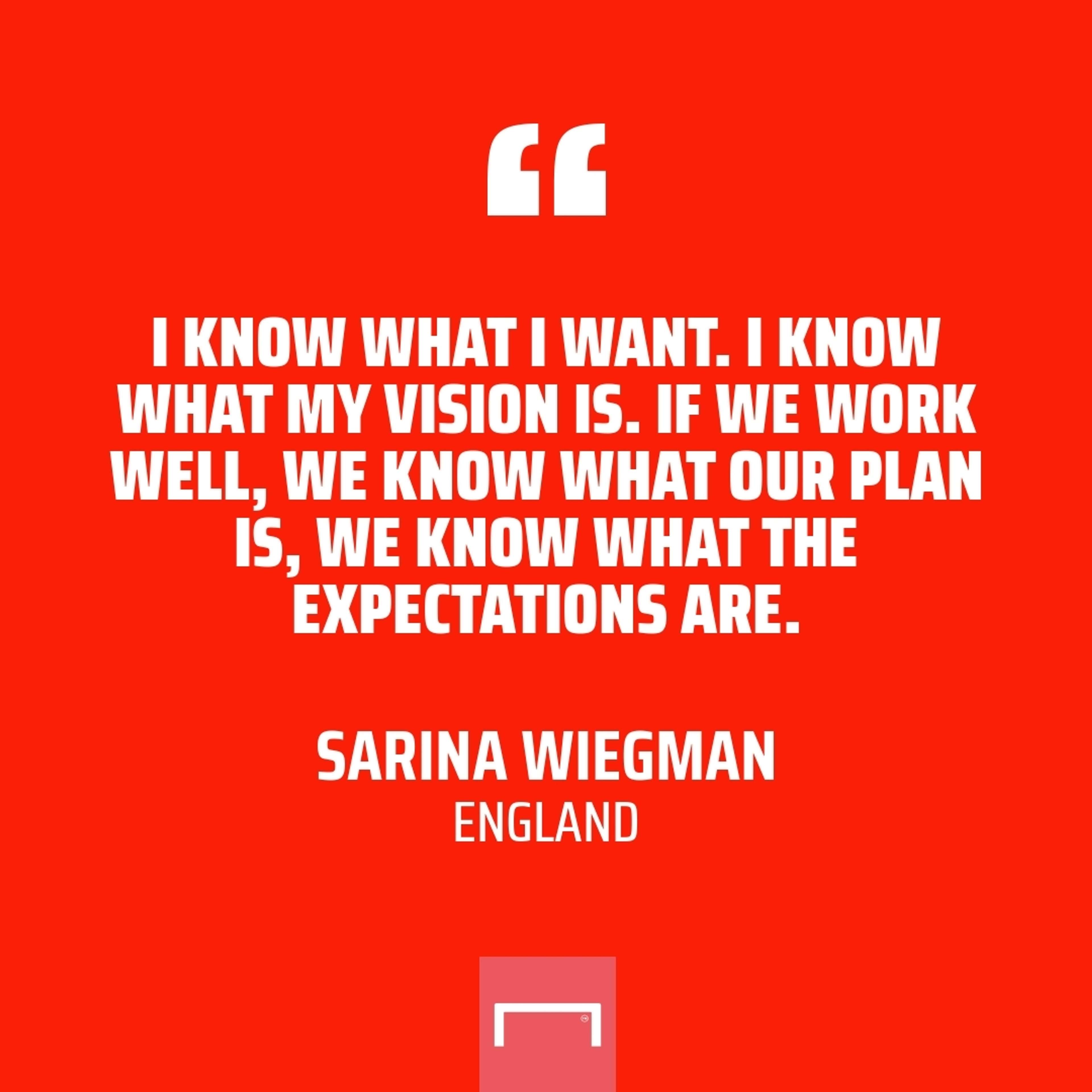Sarina Wiegman quote PS gfx 1:1