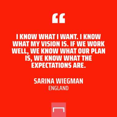 Sarina Wiegman quote PS gfx 1:1