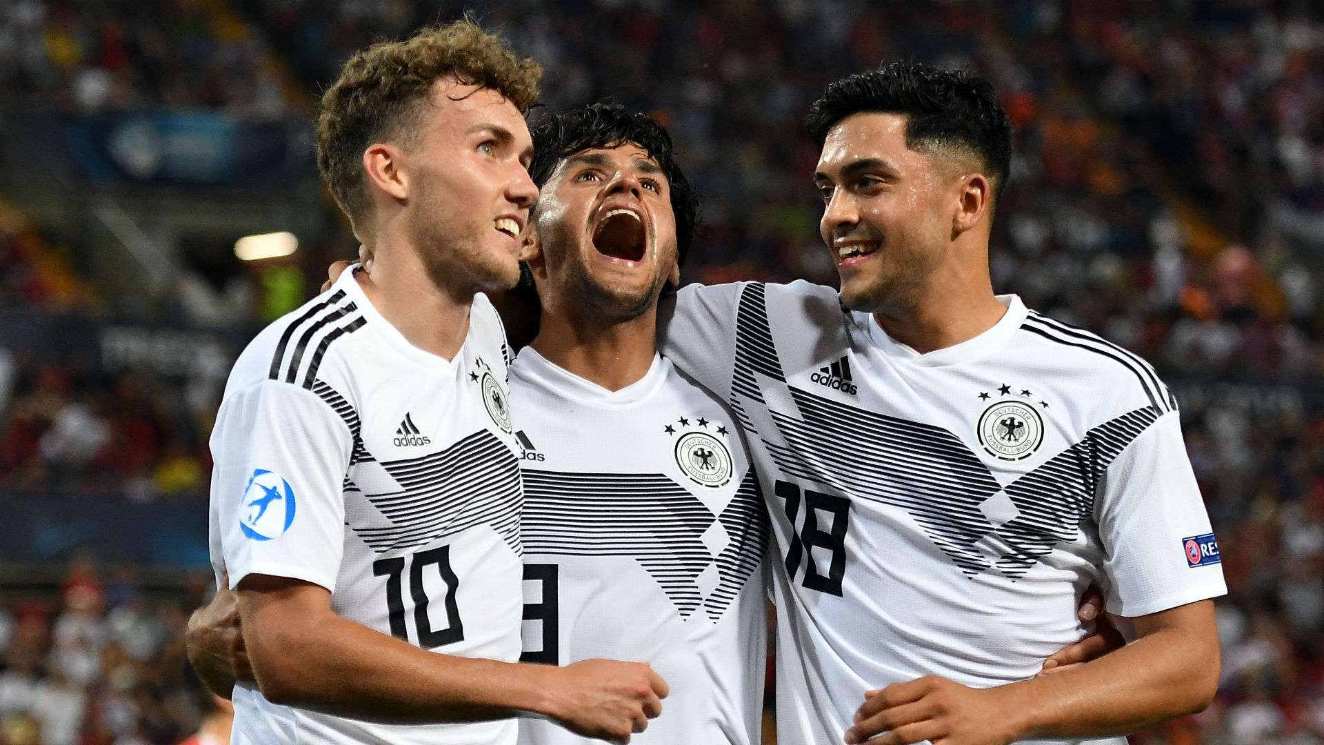 Luca Waldschmidt Nadiem Amiri Mahmoud Dahoud Deutschland U21 20062019
