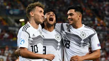 Luca Waldschmidt Nadiem Amiri Mahmoud Dahoud Deutschland U21 20062019