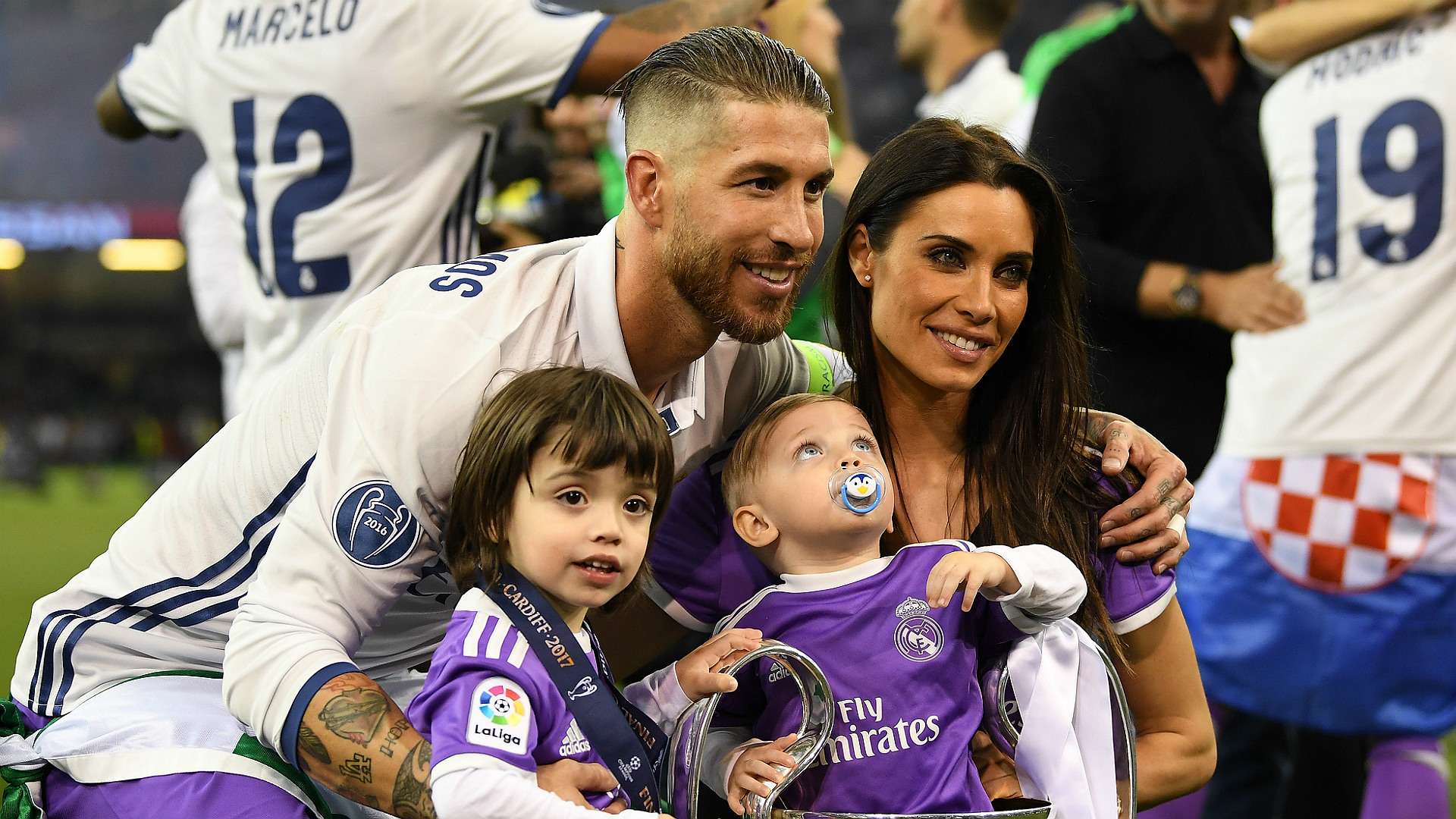 Sergio Ramos Pilar Rubio Real Madrid