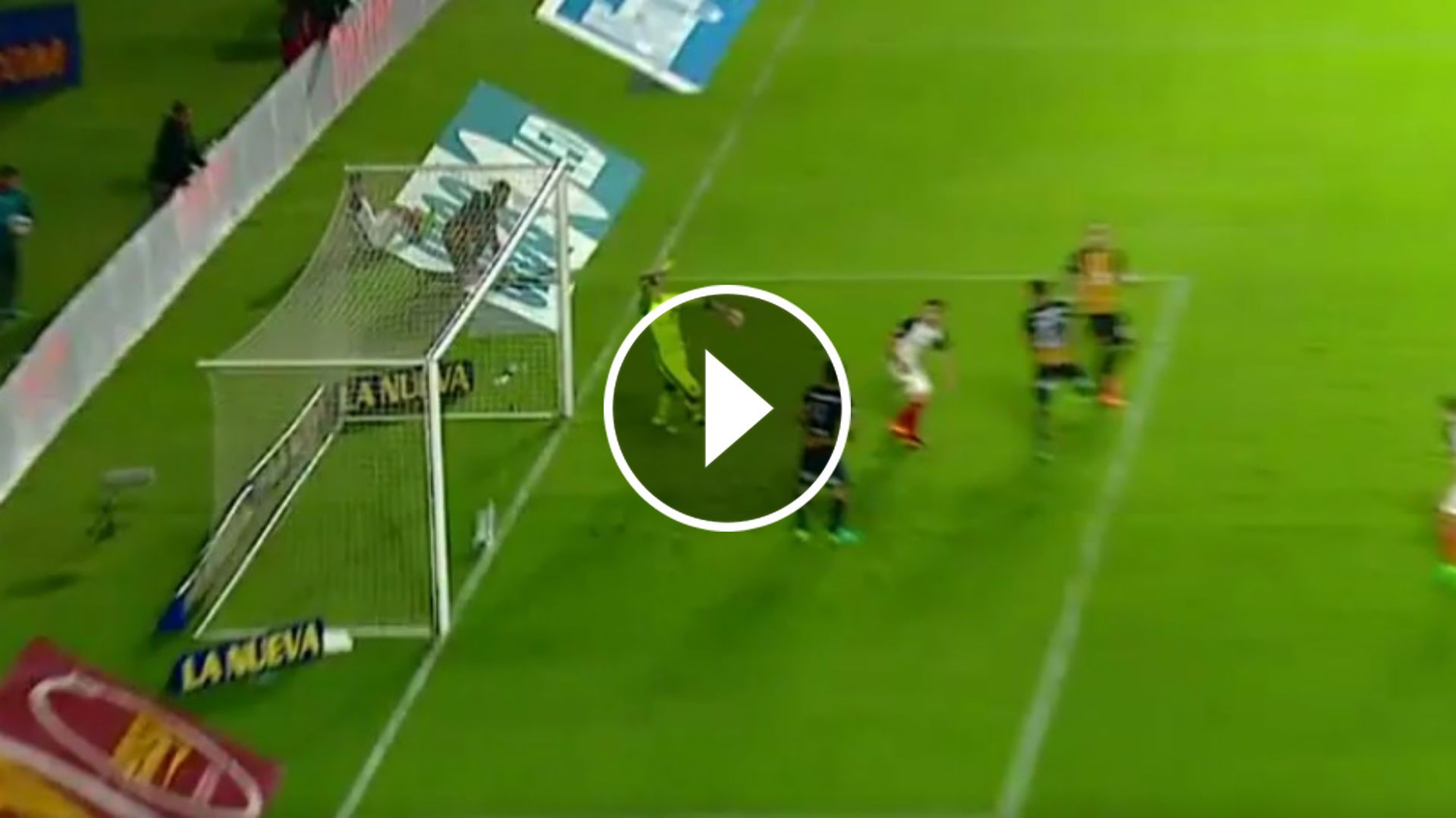 Video Play Pelota en la linea San Lorenzo Rosario Central Torneo Primera Division 07052017