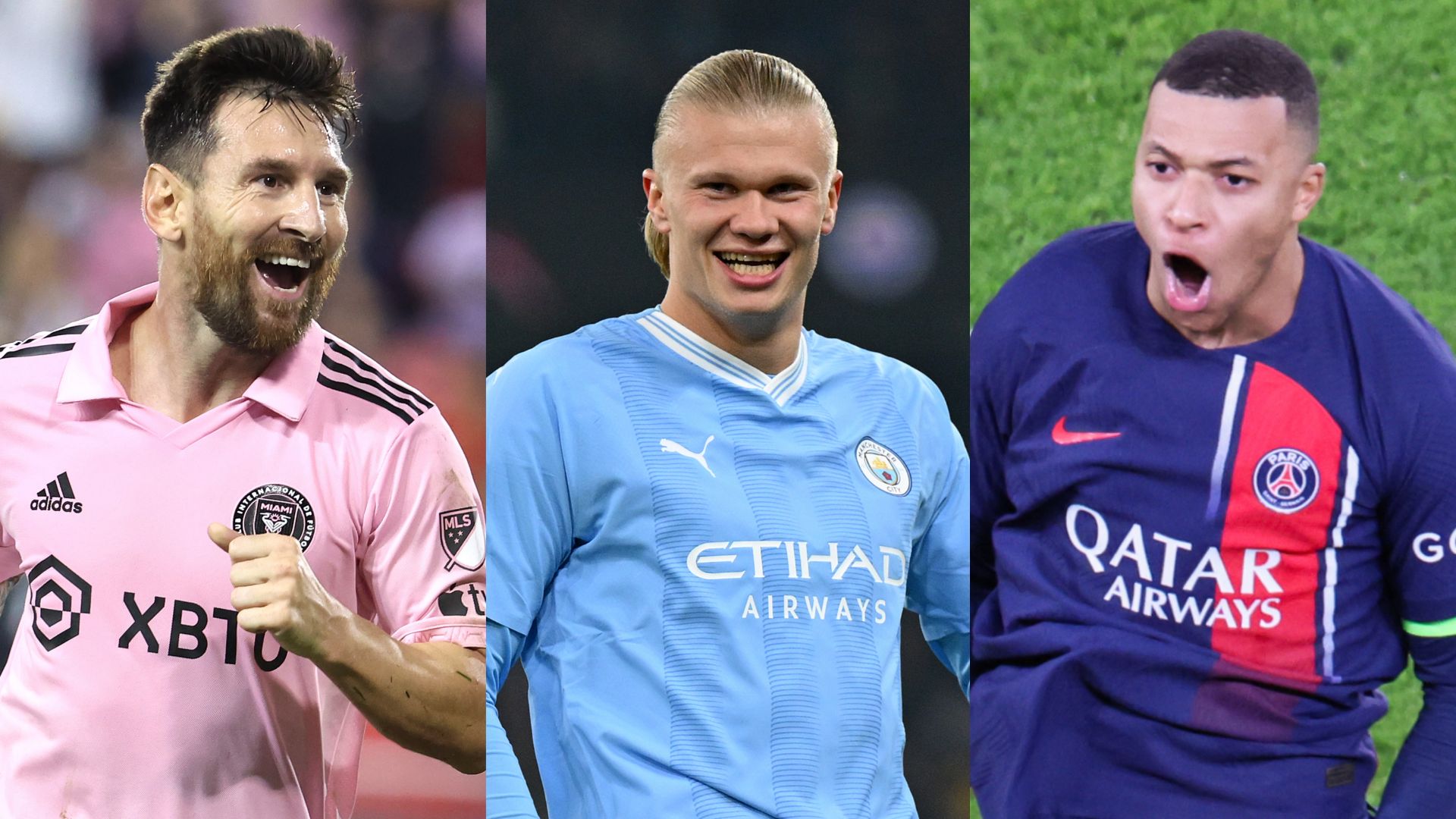 Messi Mbappe Haaland