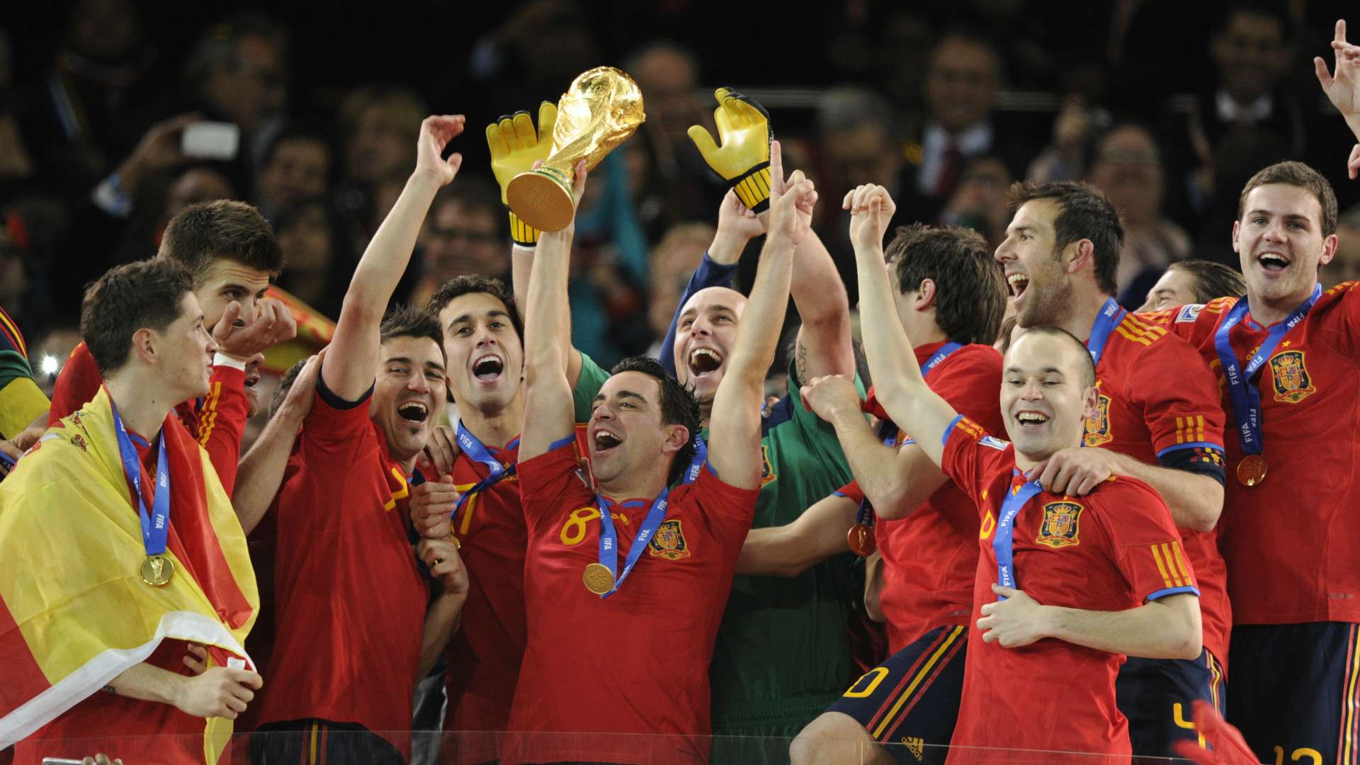 España Copa del Mundo Sudafrica 2010