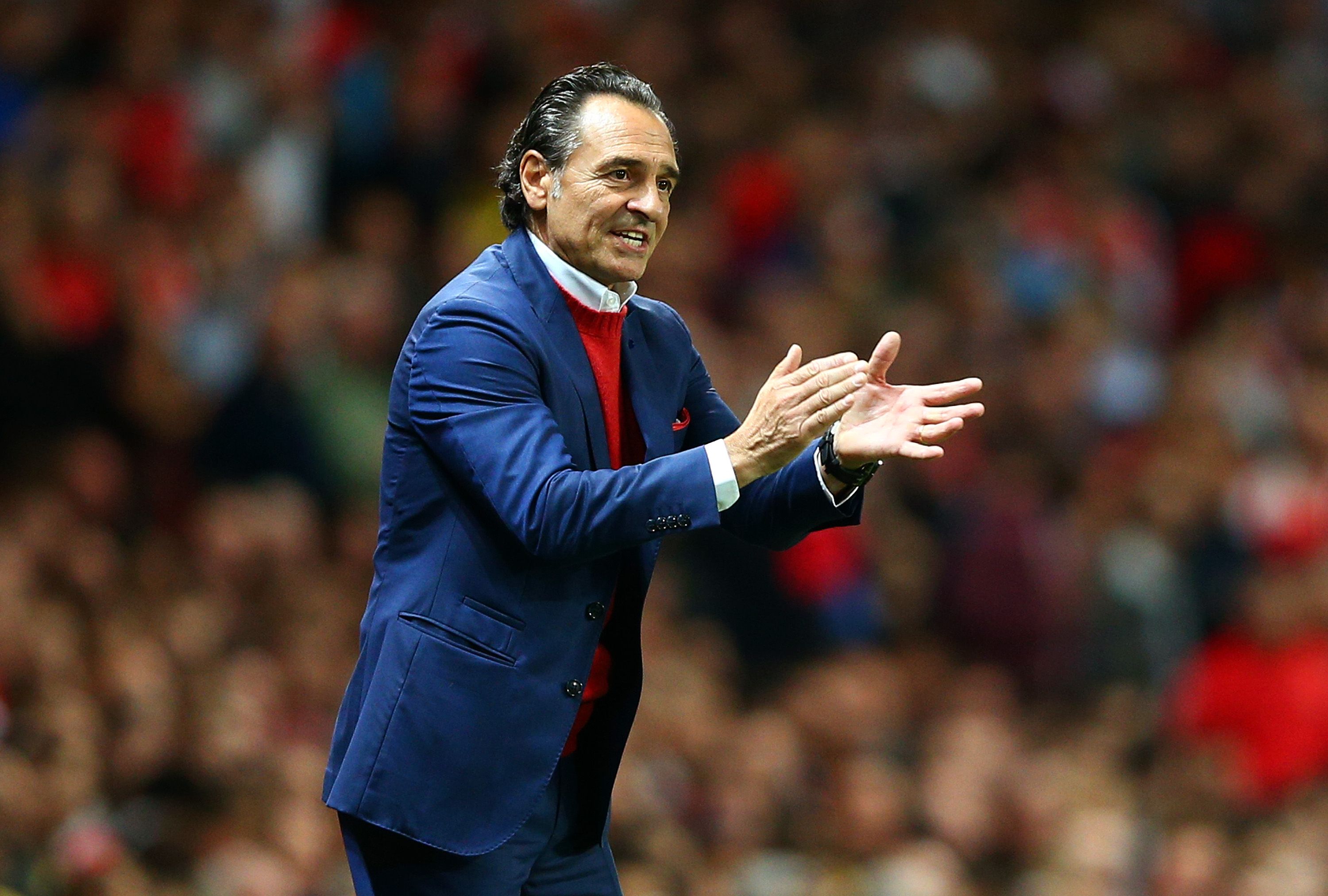 Cesare Prandelli Arsenal vs Galatasaray 11.01.2014