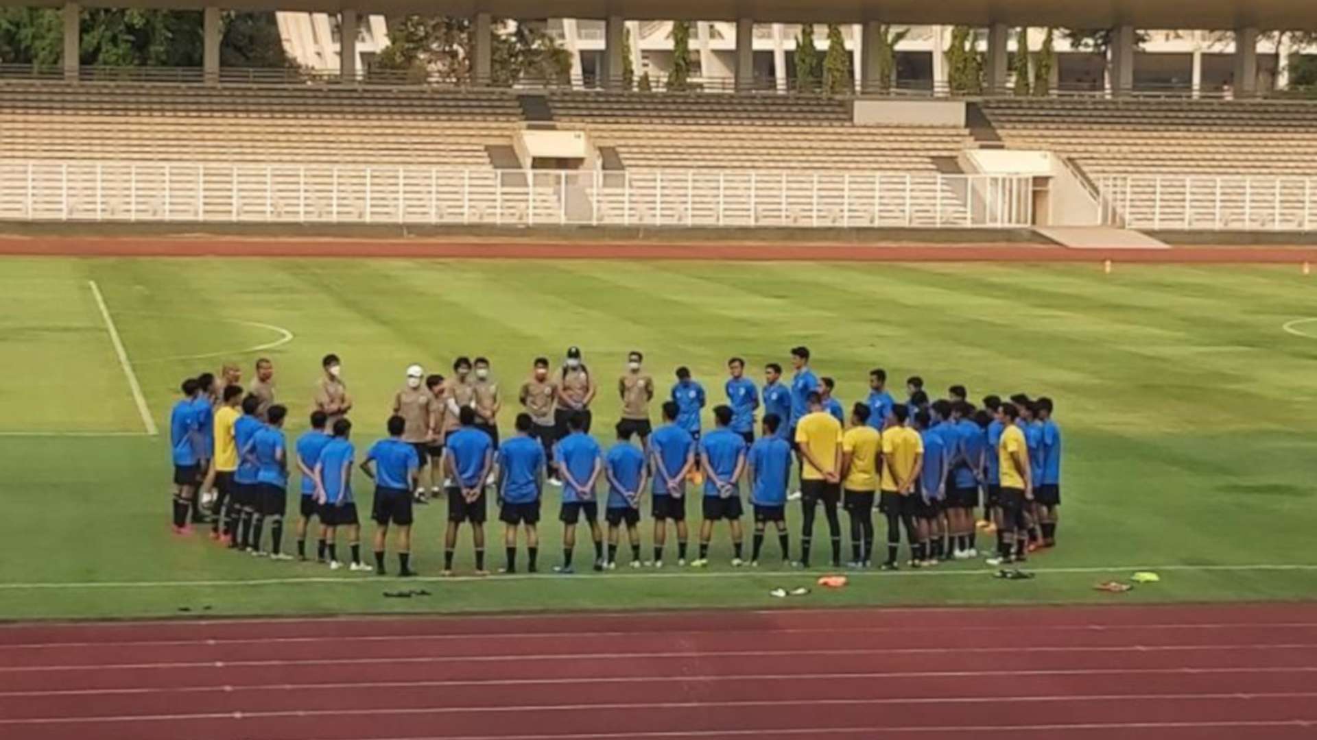 Latihan Timnas Indonesia