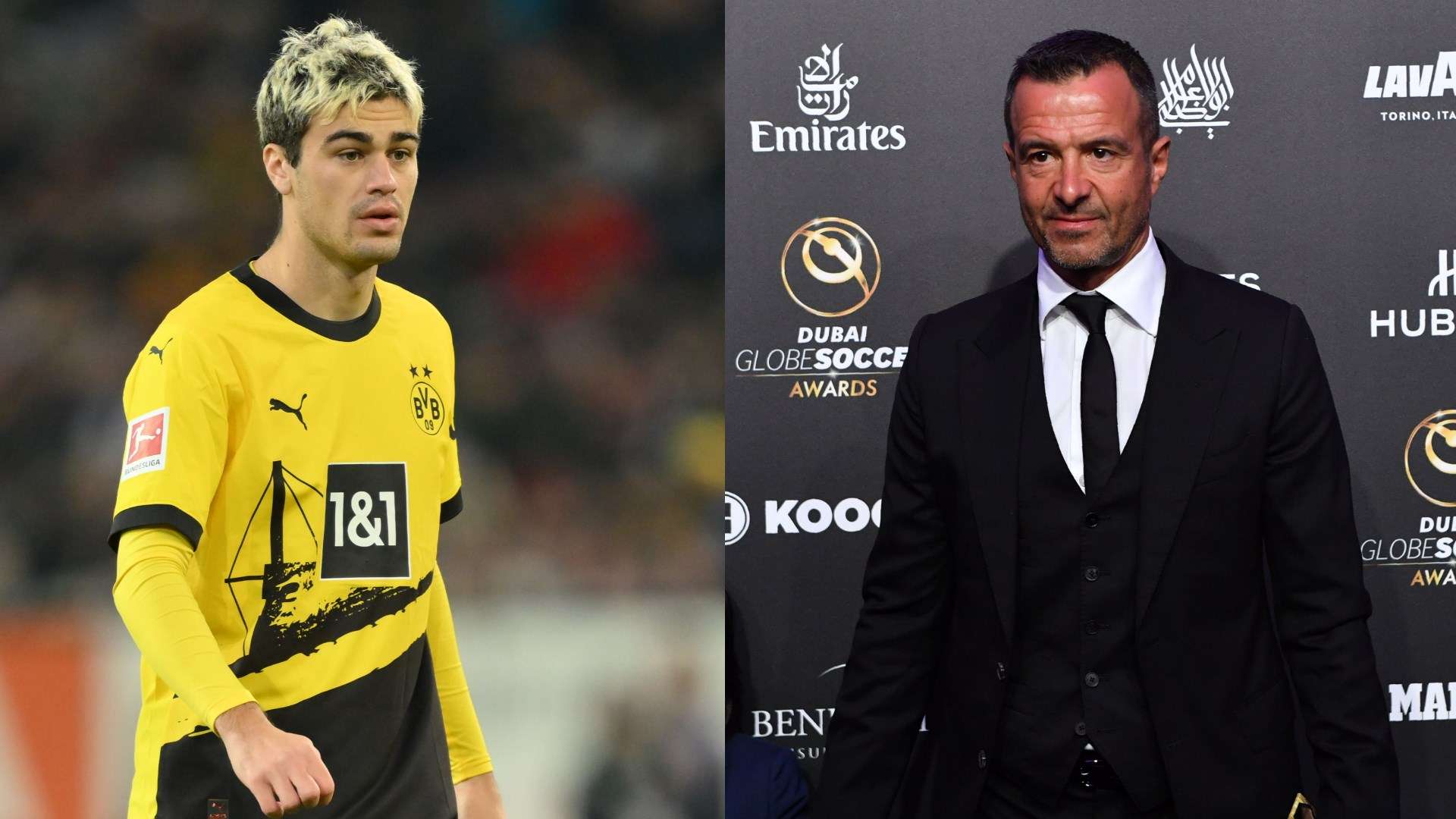 Gio Reyna x Jorge Mendes split 2024
