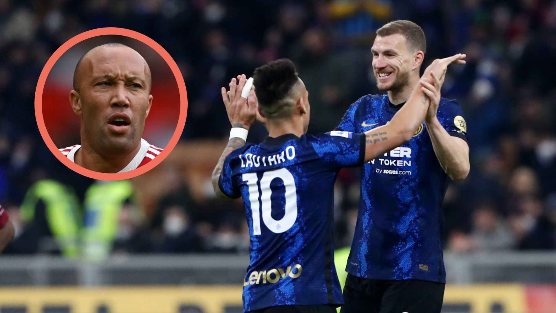 Inter Milan Silvestre Martinez Dzeko