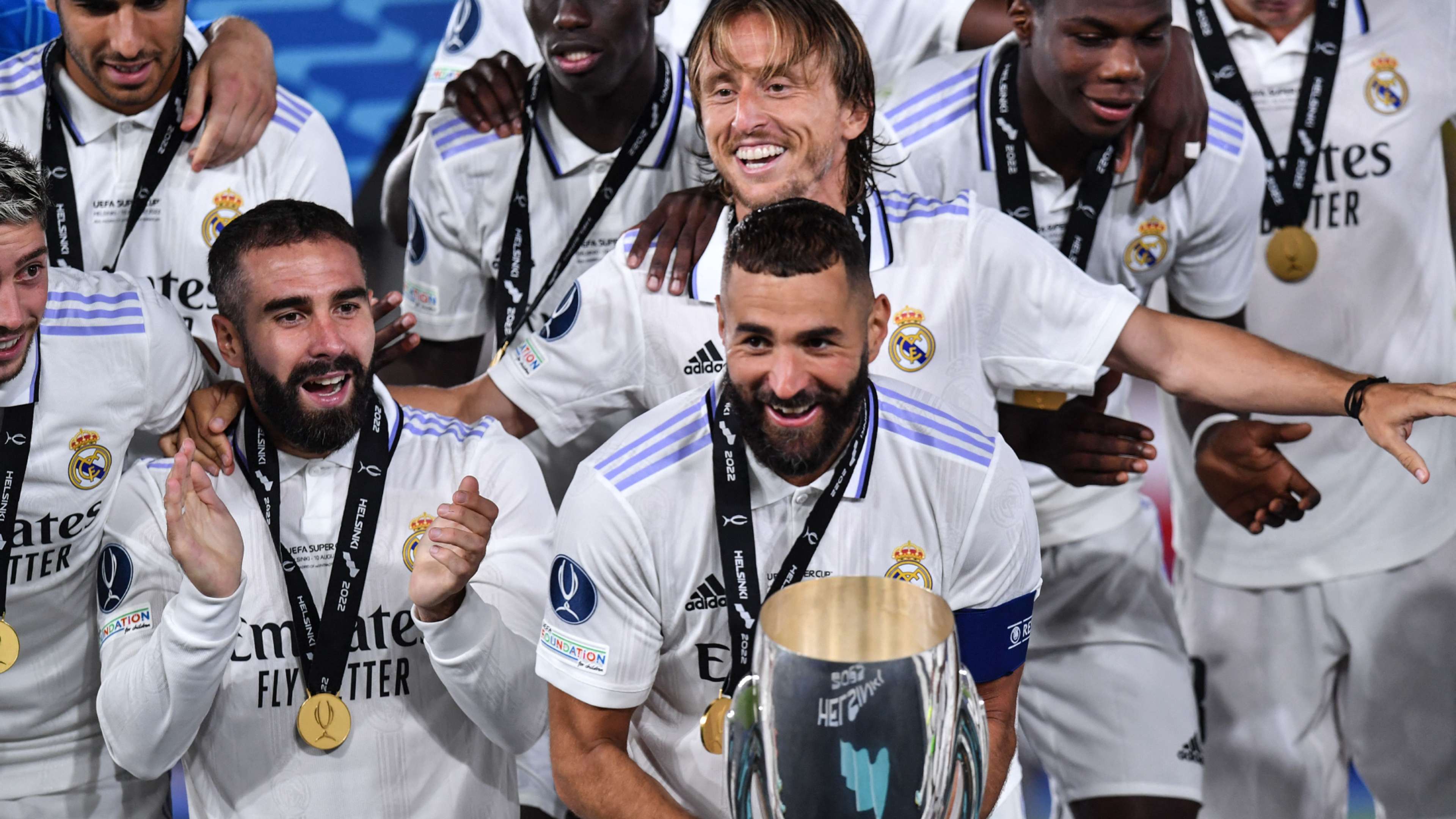Supercoupe d'Europe 2022 Real Madrid Eintracht Francfort Karim Benzema