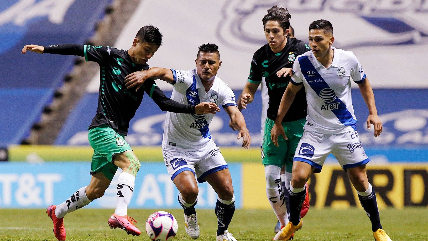 Puebla vs Santos Guardianes 2020