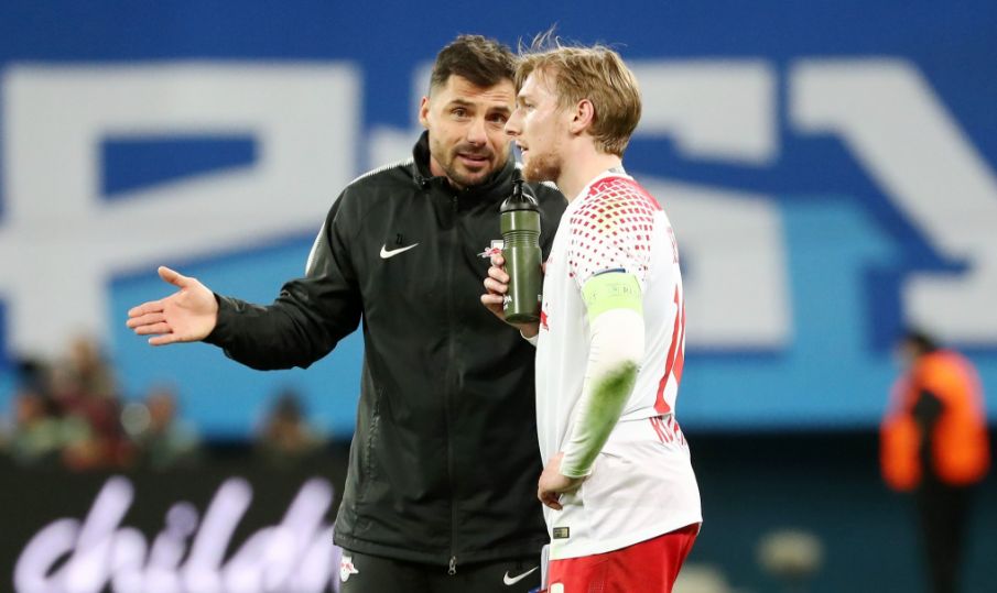 Emil Forsberg Lőw Zsolt Low RB Leipzig