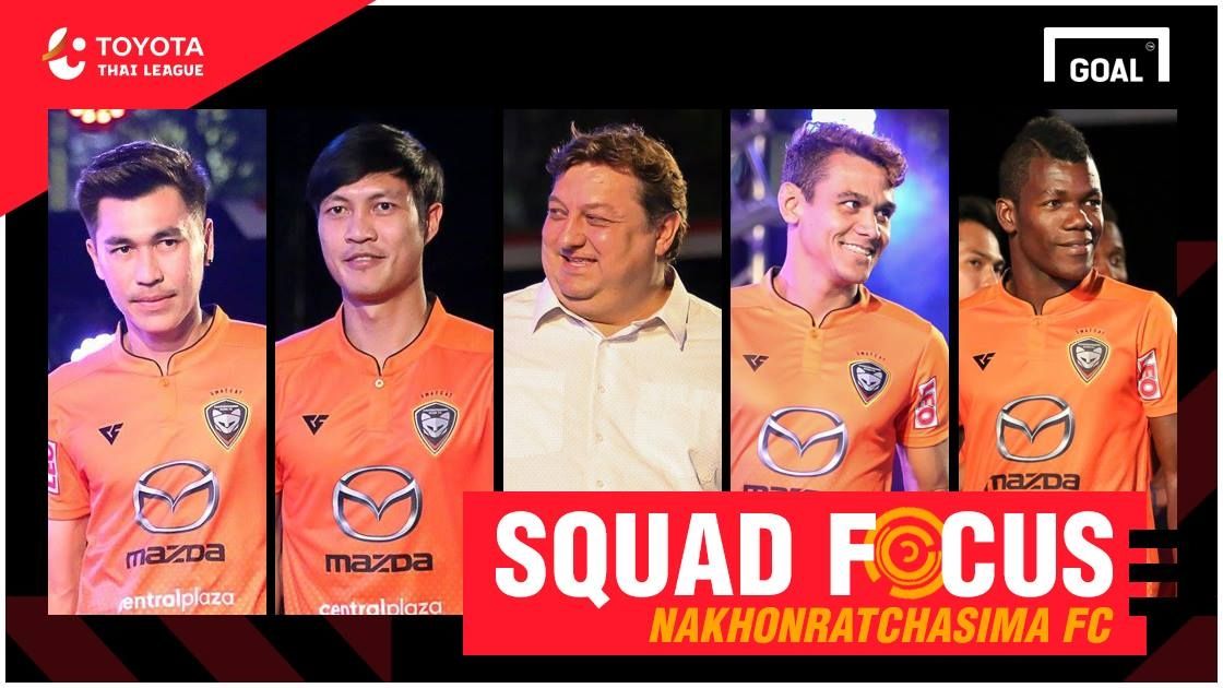 ส่องขุมกำลังโตโยต้า ไทยลีก 2019 : นครราชสีมา มาสด้า เอฟซี