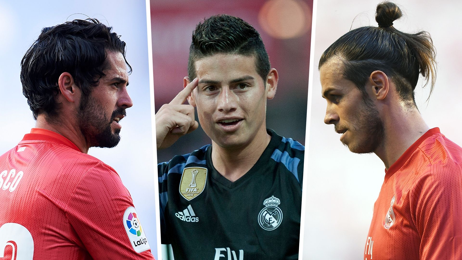 Isco James Bale Real Madrid