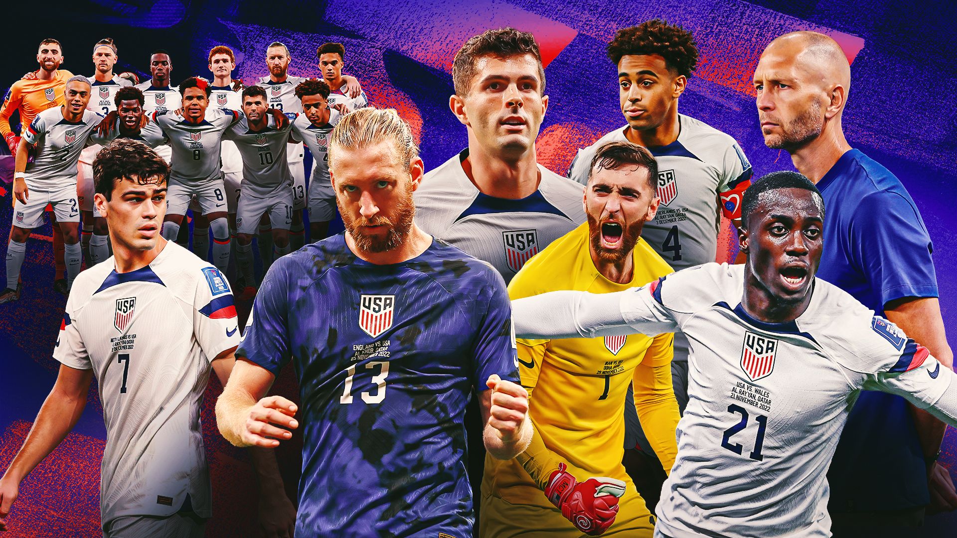 USMNT 2022 World Cup GFX