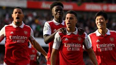 Gabriel Martinelli Arsenal Liverpool 2022-23