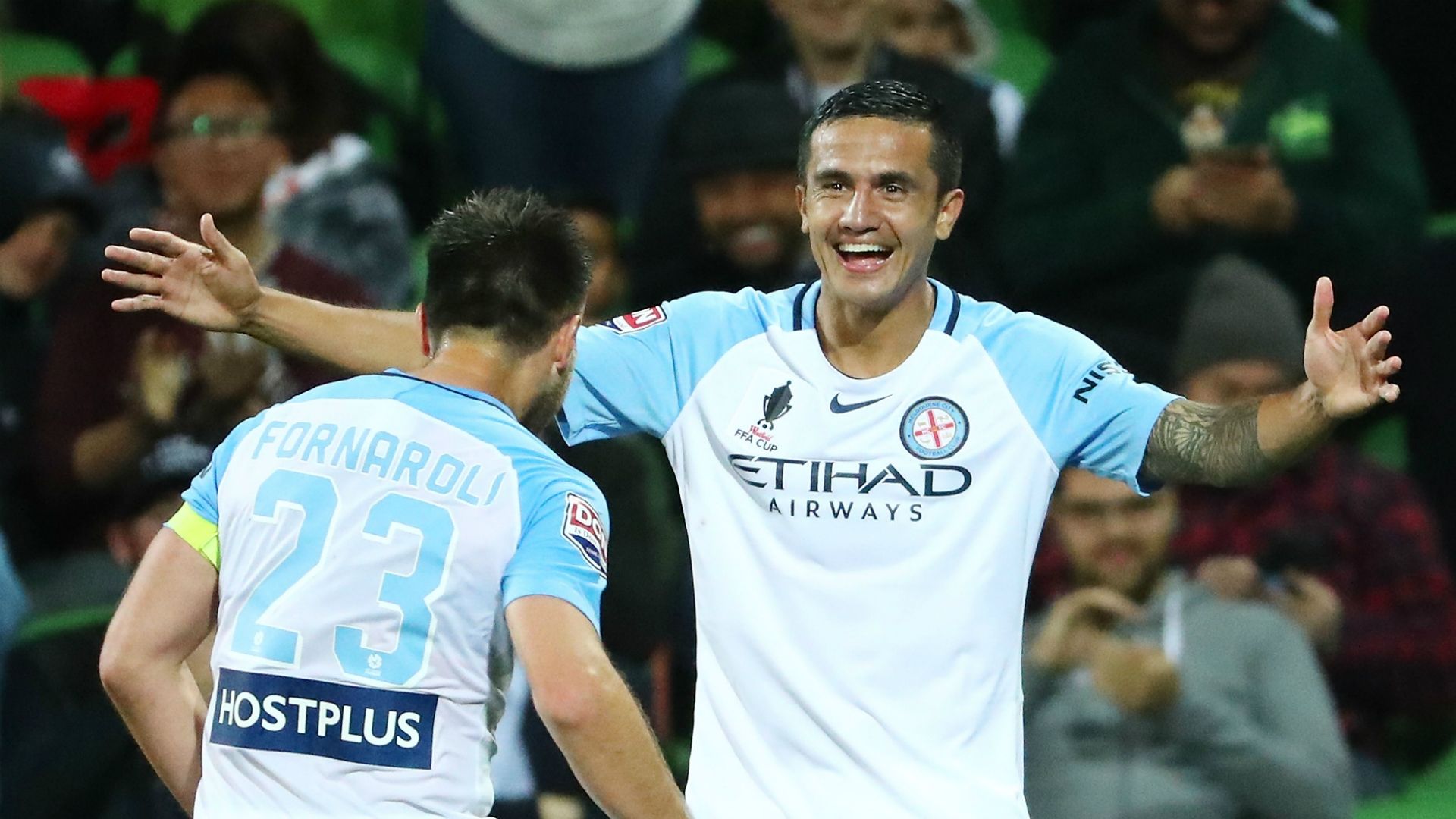 Tim Cahill Melbourne City v Western Sydney Wanderers FFA Cup 21092016