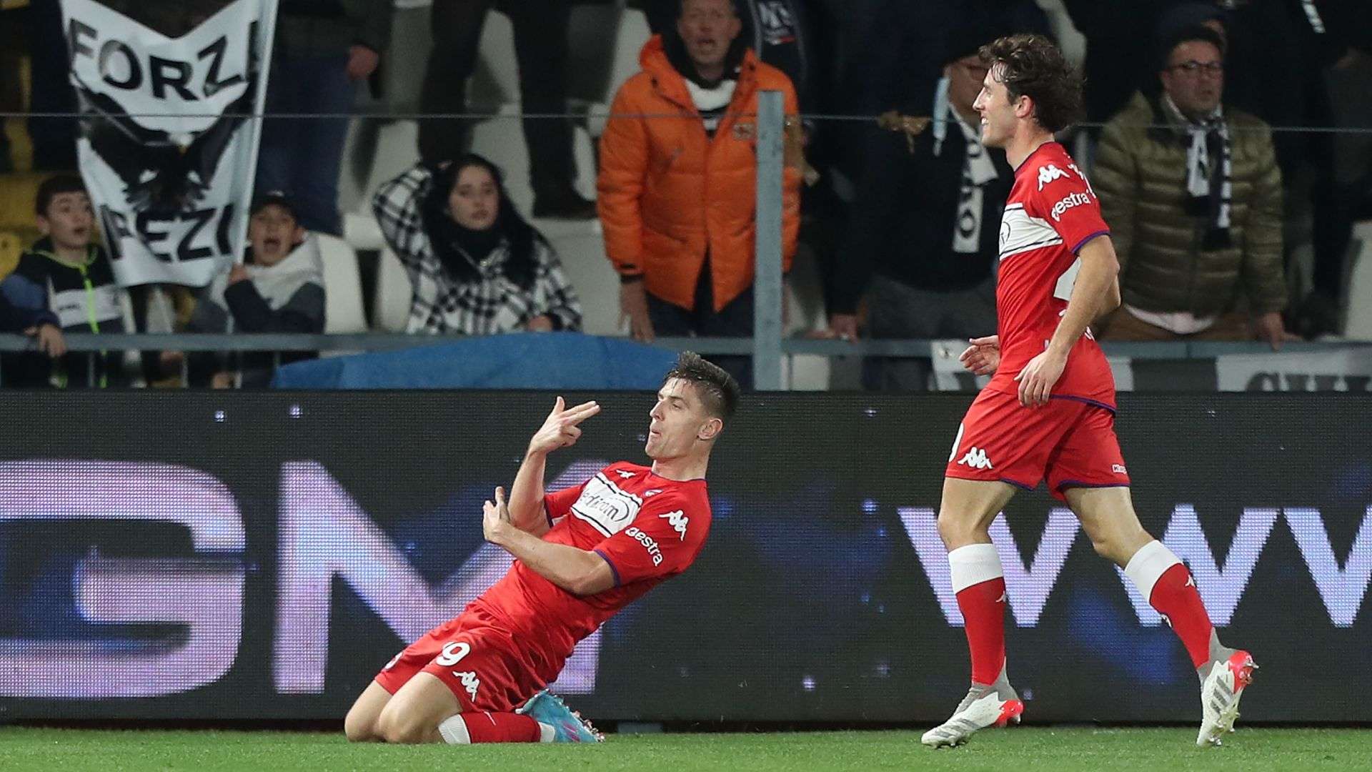 Krzysztof Piatek Spezia Fiorentina Serie A