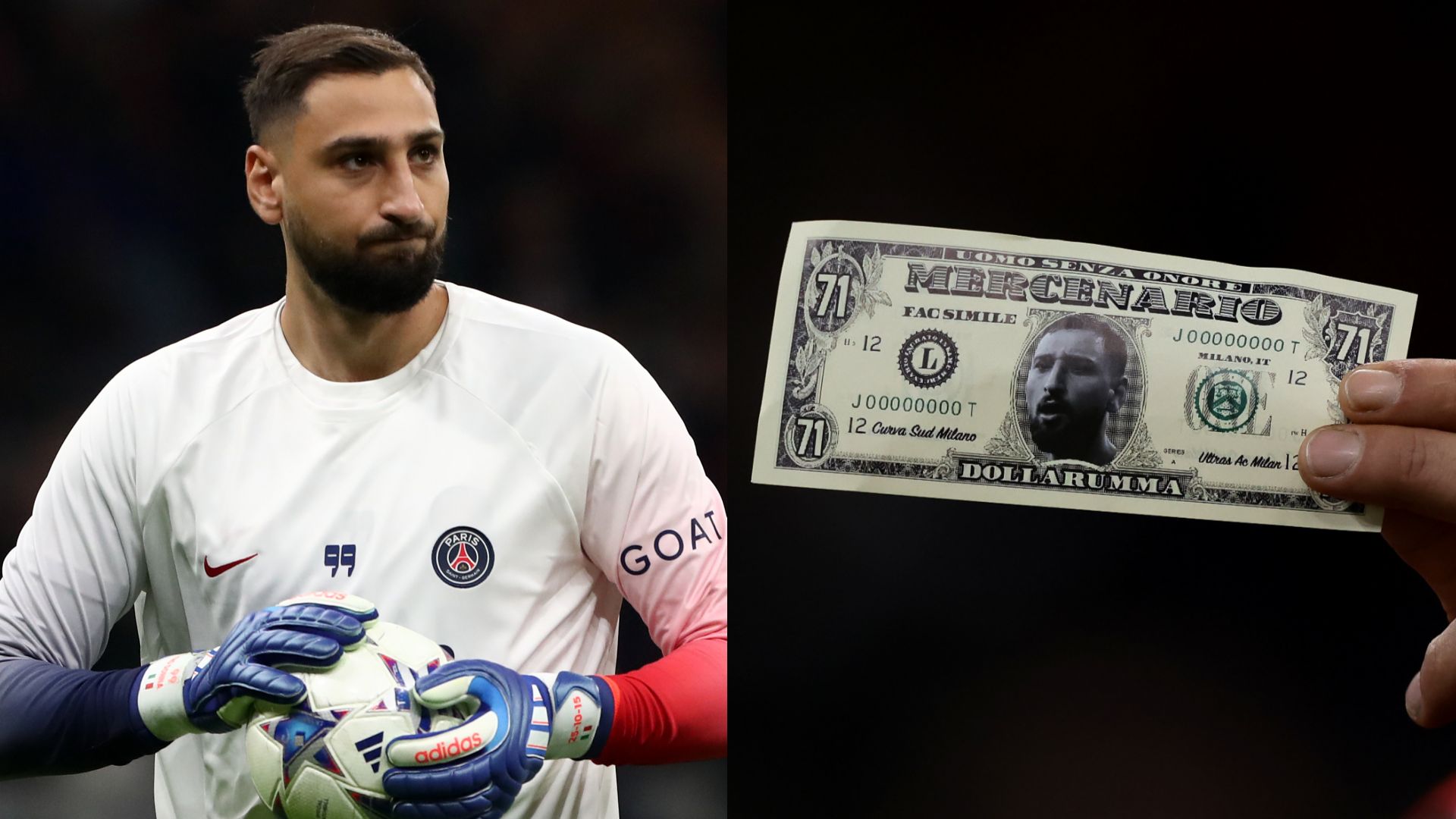 Gianluigi Donnarumma money split