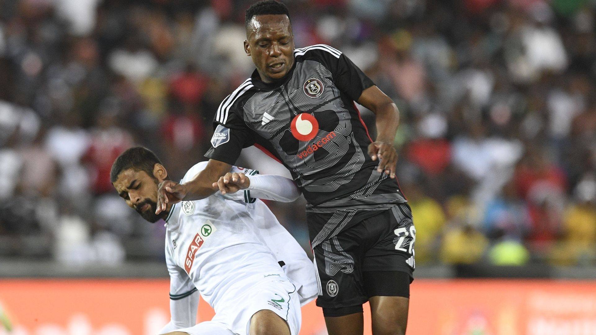 Abbubaker Mobara and Patrick Maswanganyi, Orlando Pirates vs AmaZulu