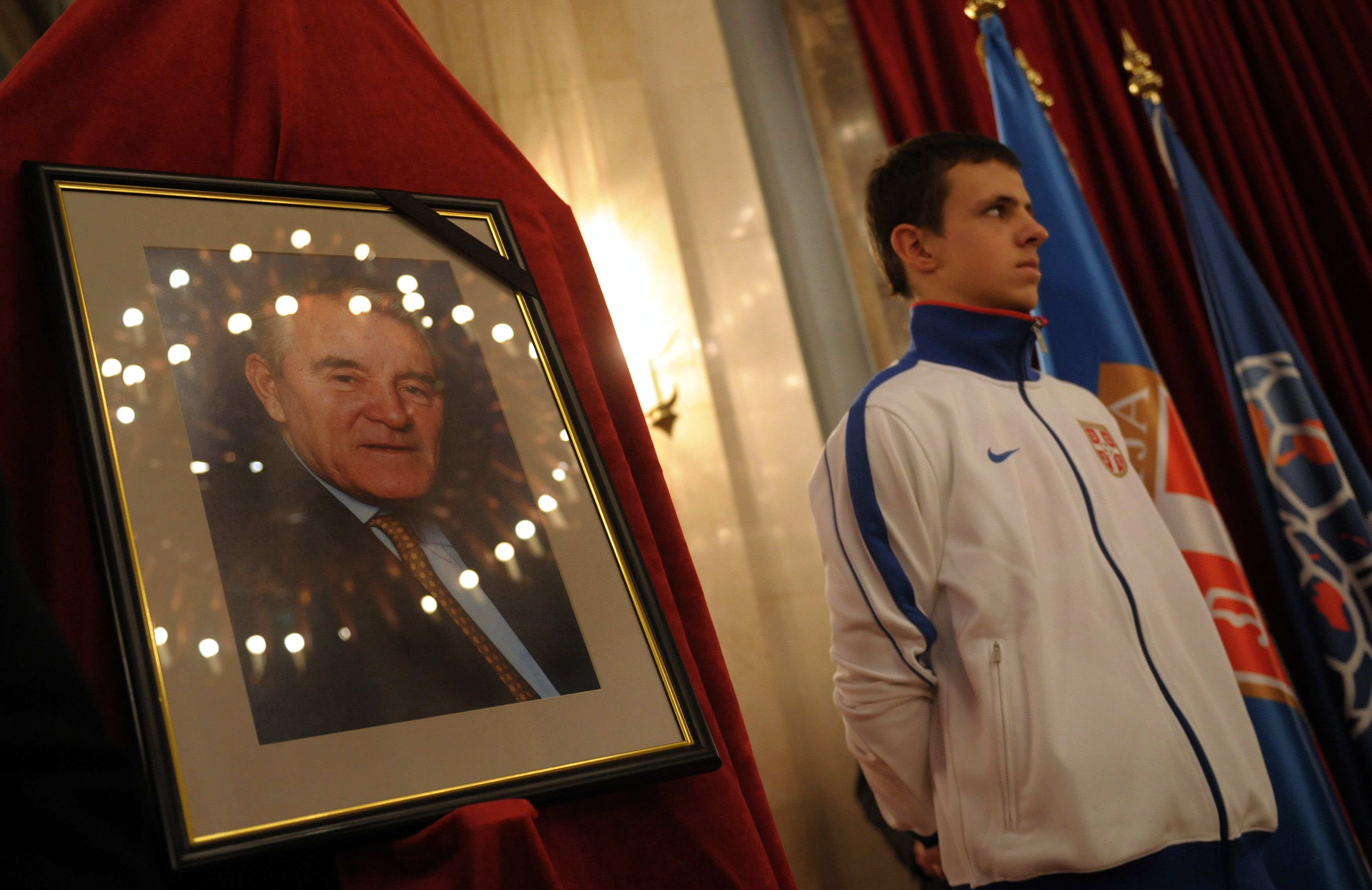 Miljan Miljanic funeral