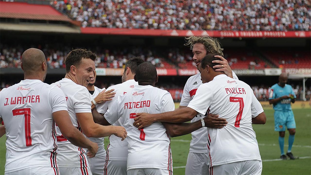 Legends Cup Lugano Fabão Dagoberto Mineiro Jorge Wagner São Paulo 15 12 2019