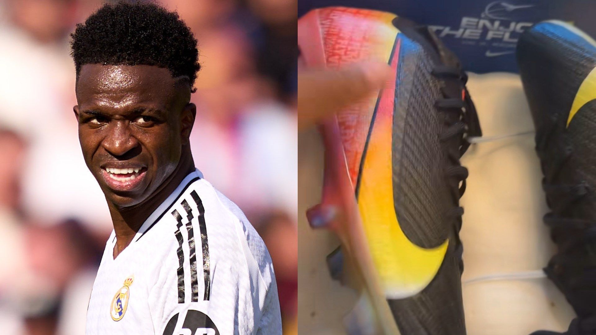 'Yo Vini these are hard!' - Real Madrid superstar Vinicius Jr gifts new signature Nike Mercurial boots to DJ Khaled | Goal.com UK