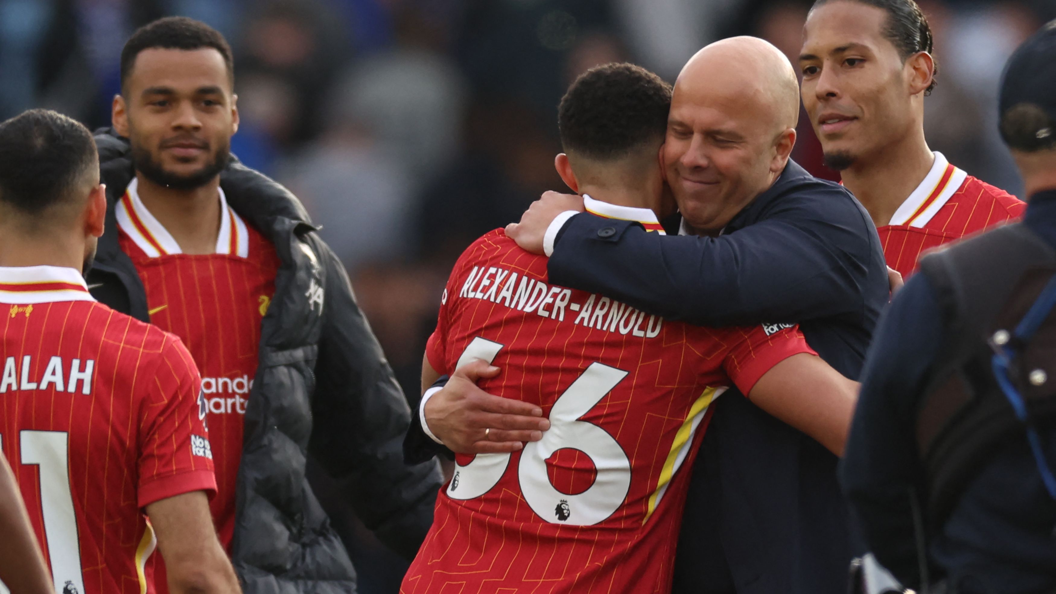 Cody Gakpo Trent Alexander-Arnold Arne Slot