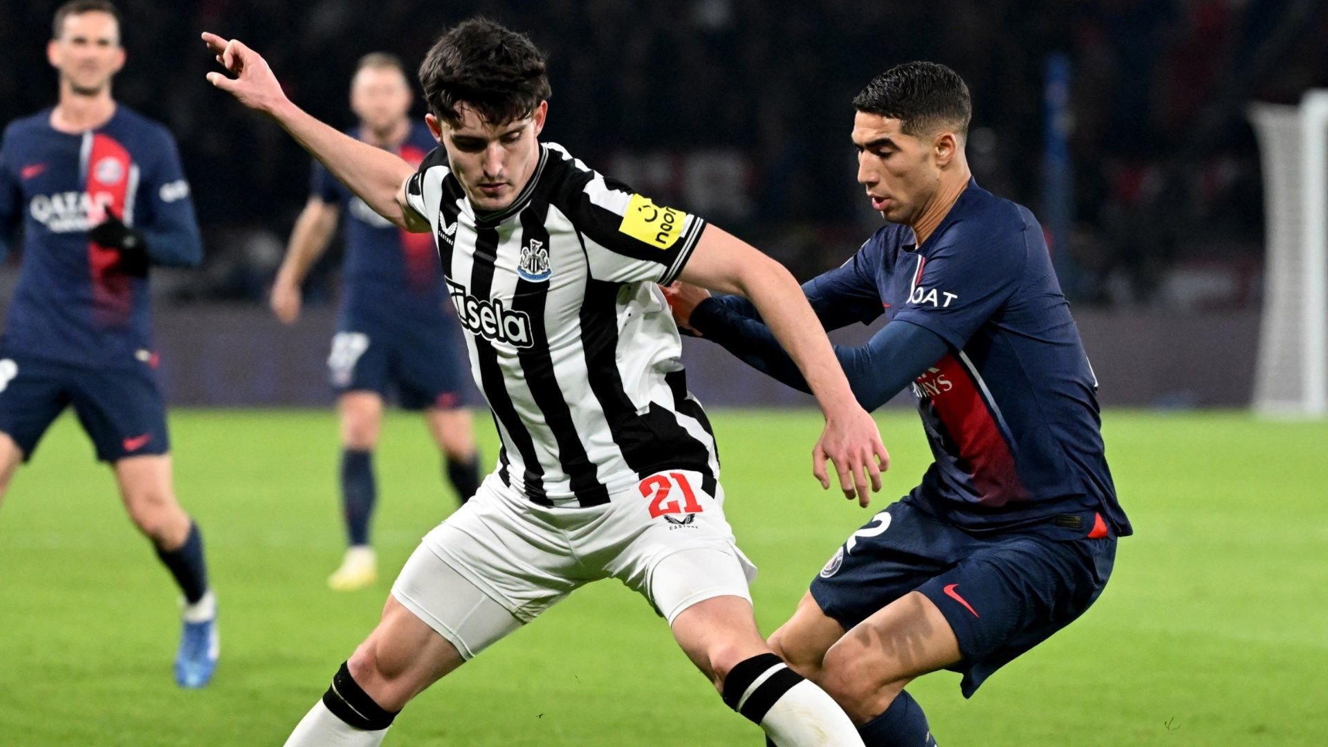 Tino Livramento Newcastle 2023-24