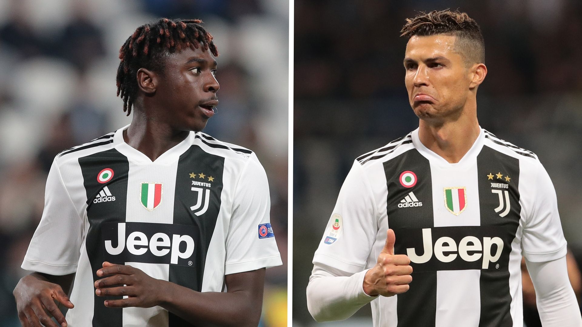 Moise Kean/Cristiano Ronaldo Juventus