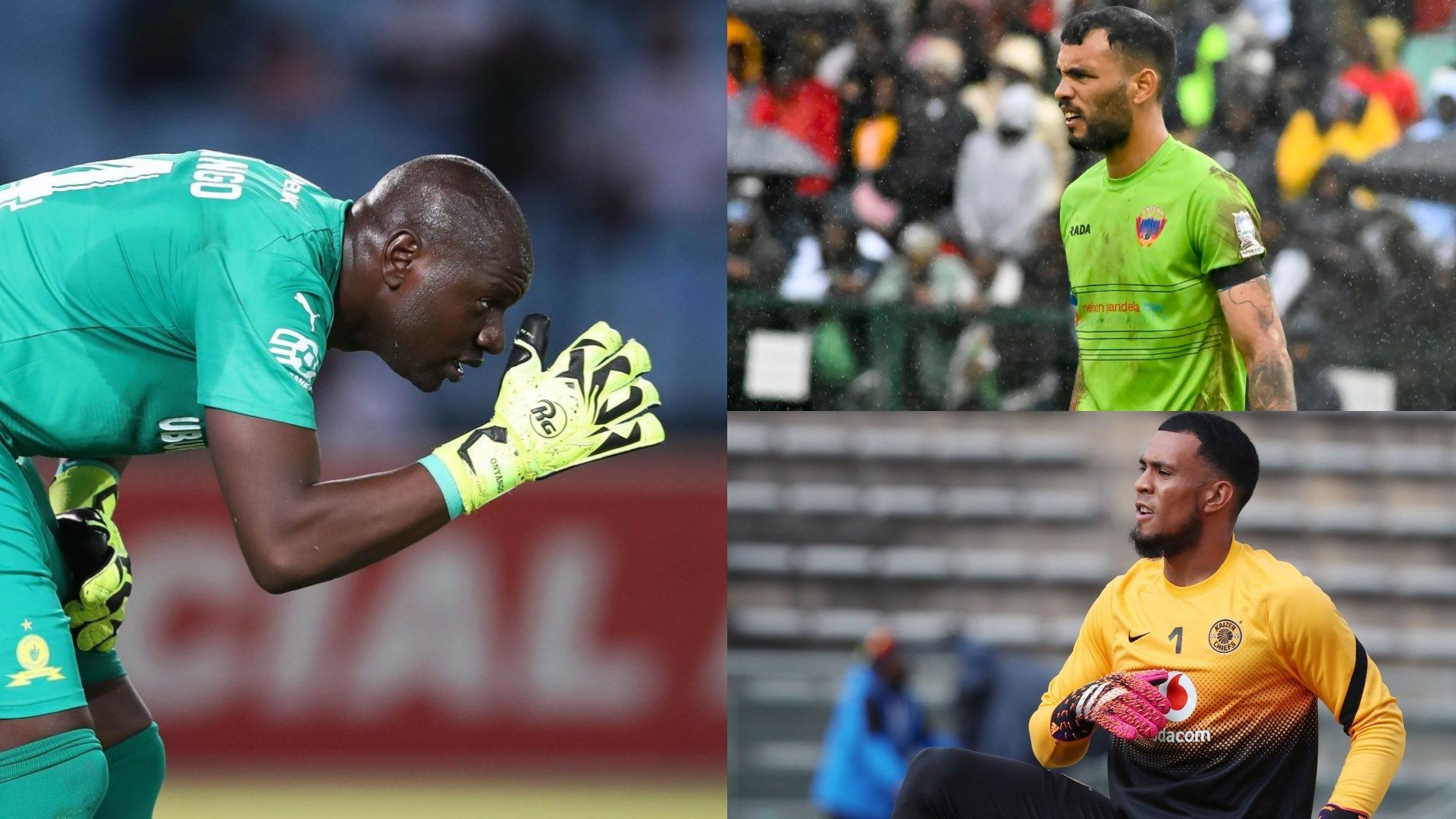 Denis Onyango, Darren Johnson & Brandon Petersen, June 2024