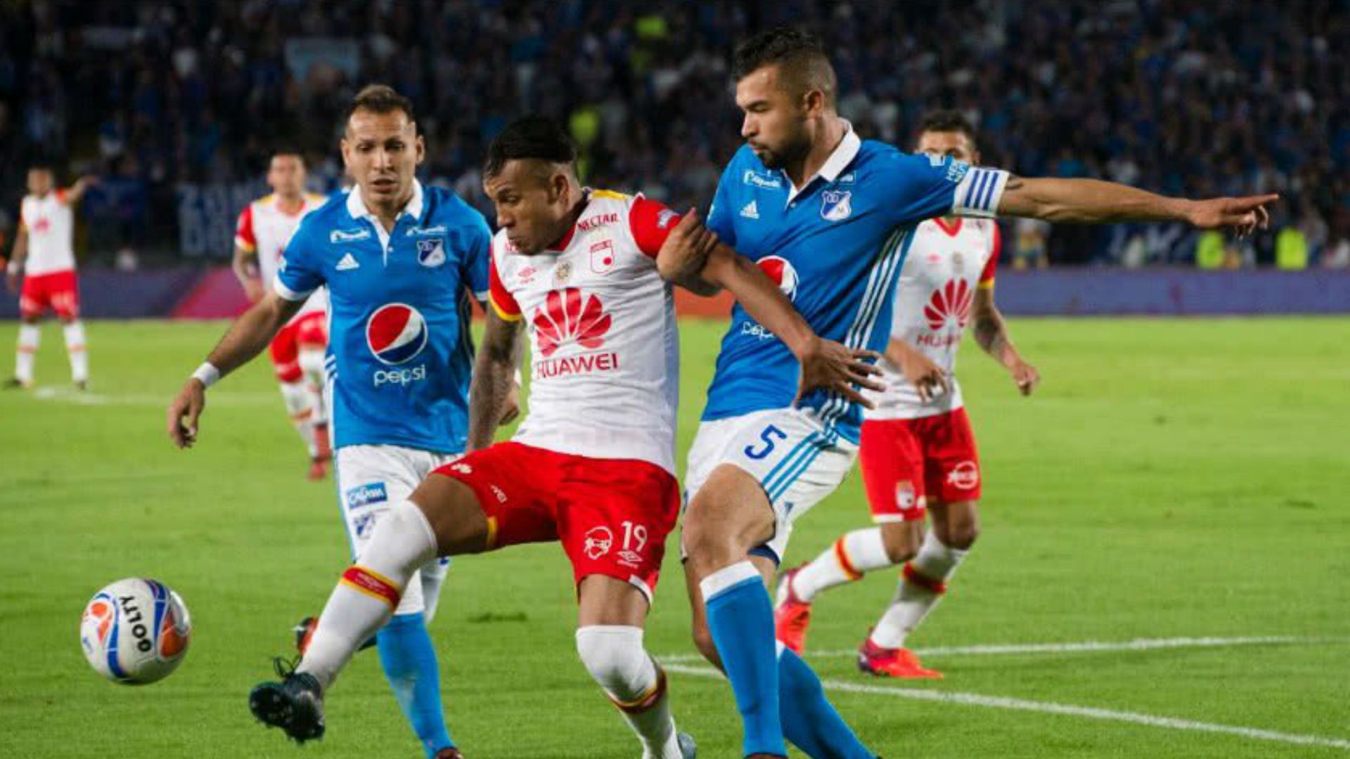 Millonario vs Santa Fe final ida 2017-II