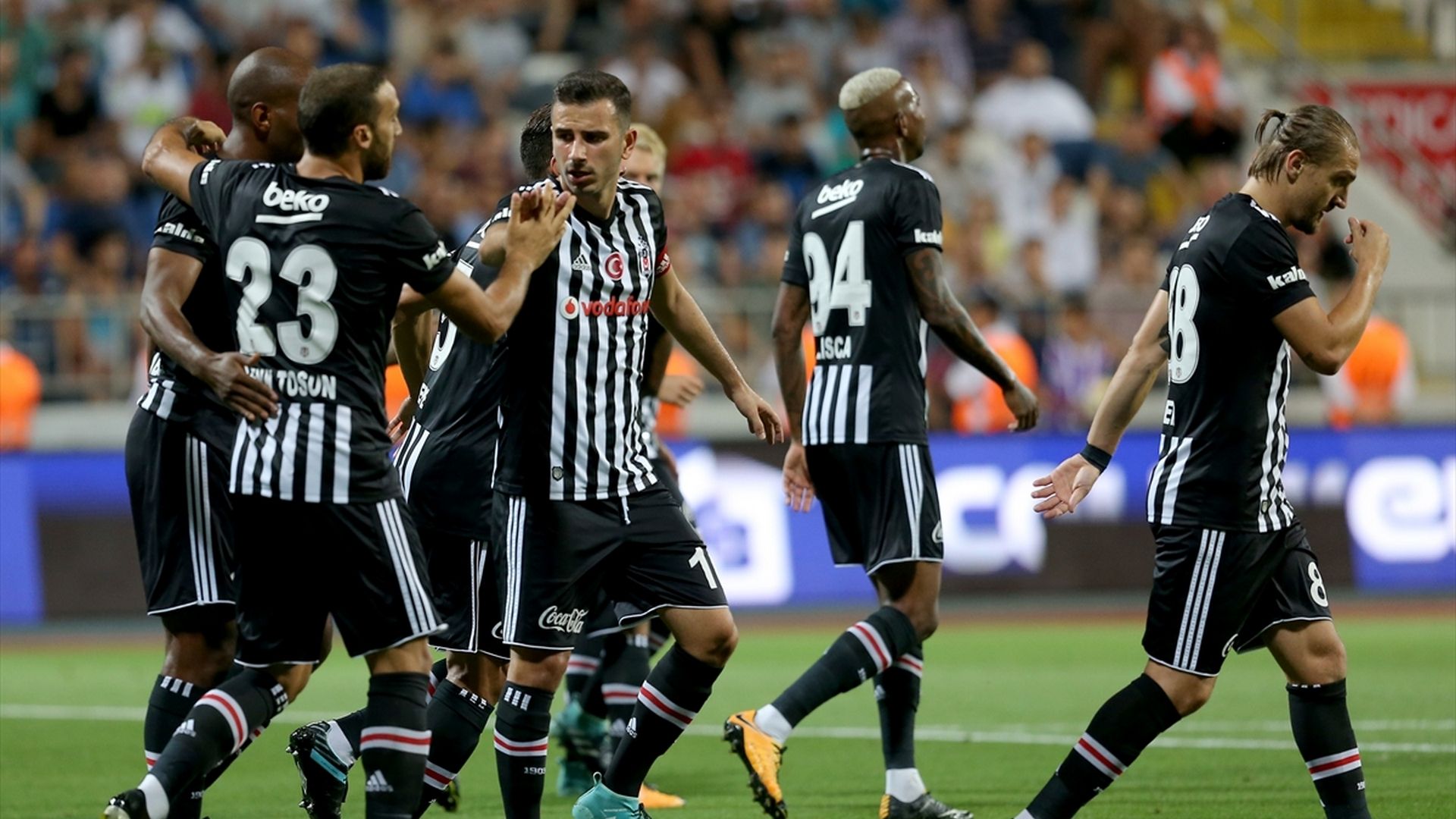 Besiktas goal celebration 1882017