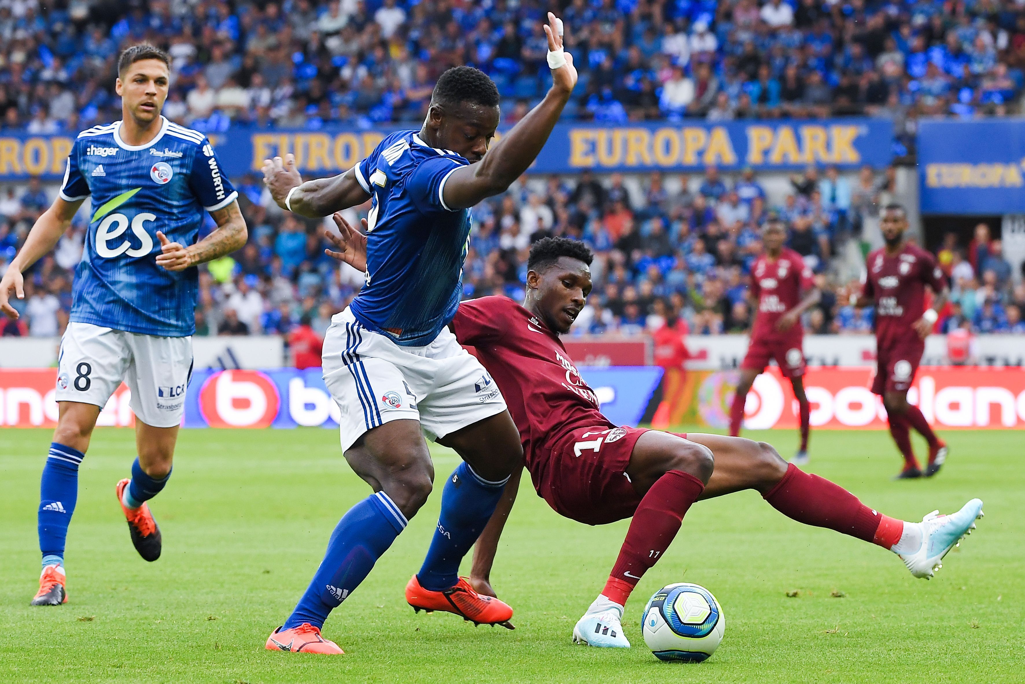 Lamine Kone Opa Nguette Strasbourg Metz Ligue 1 11082019