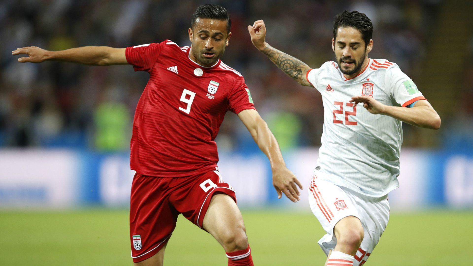 Isco Alarcon Iran Spain World Cup 2018
